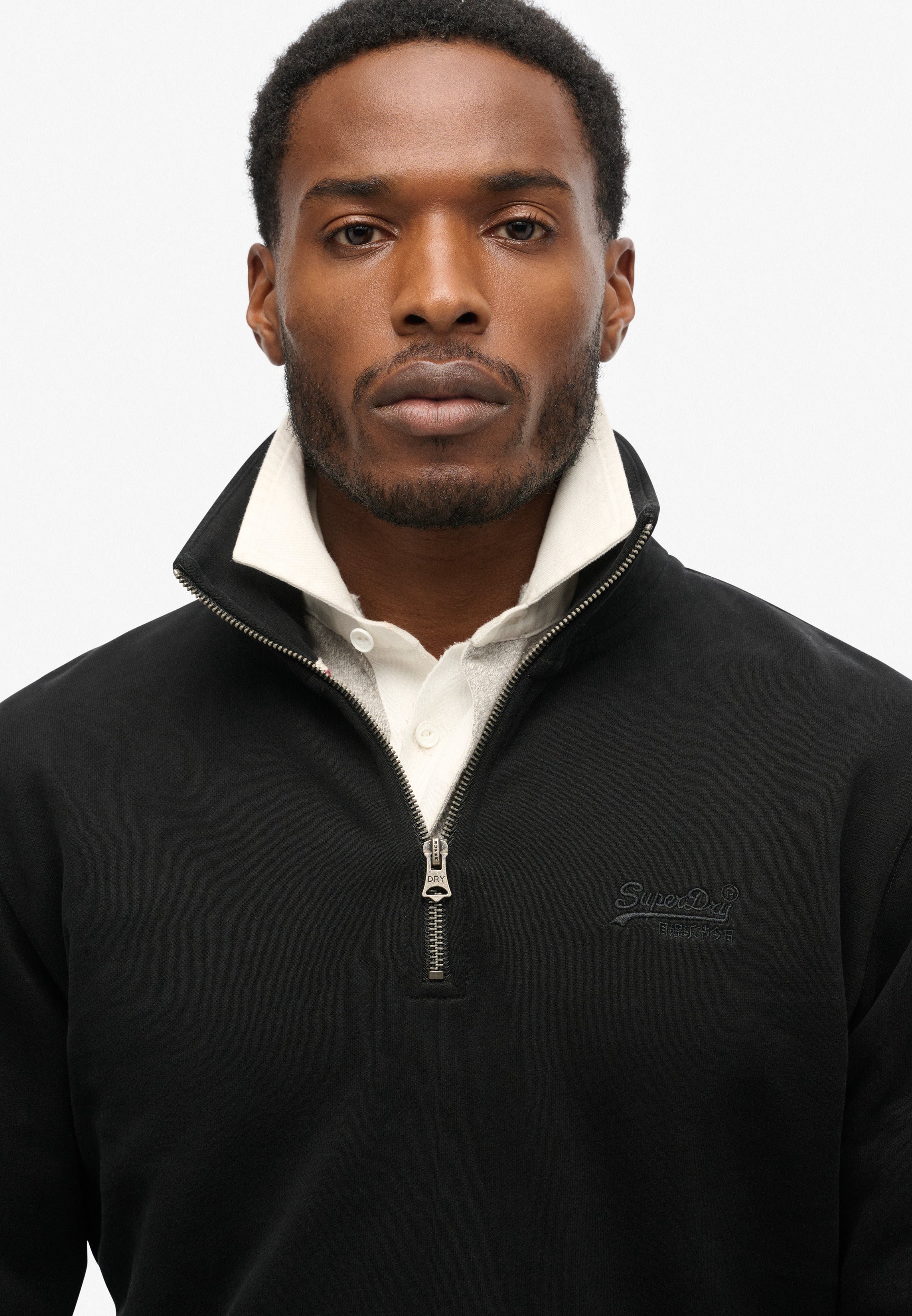 Essential Logo Half Zip Sweatshirt