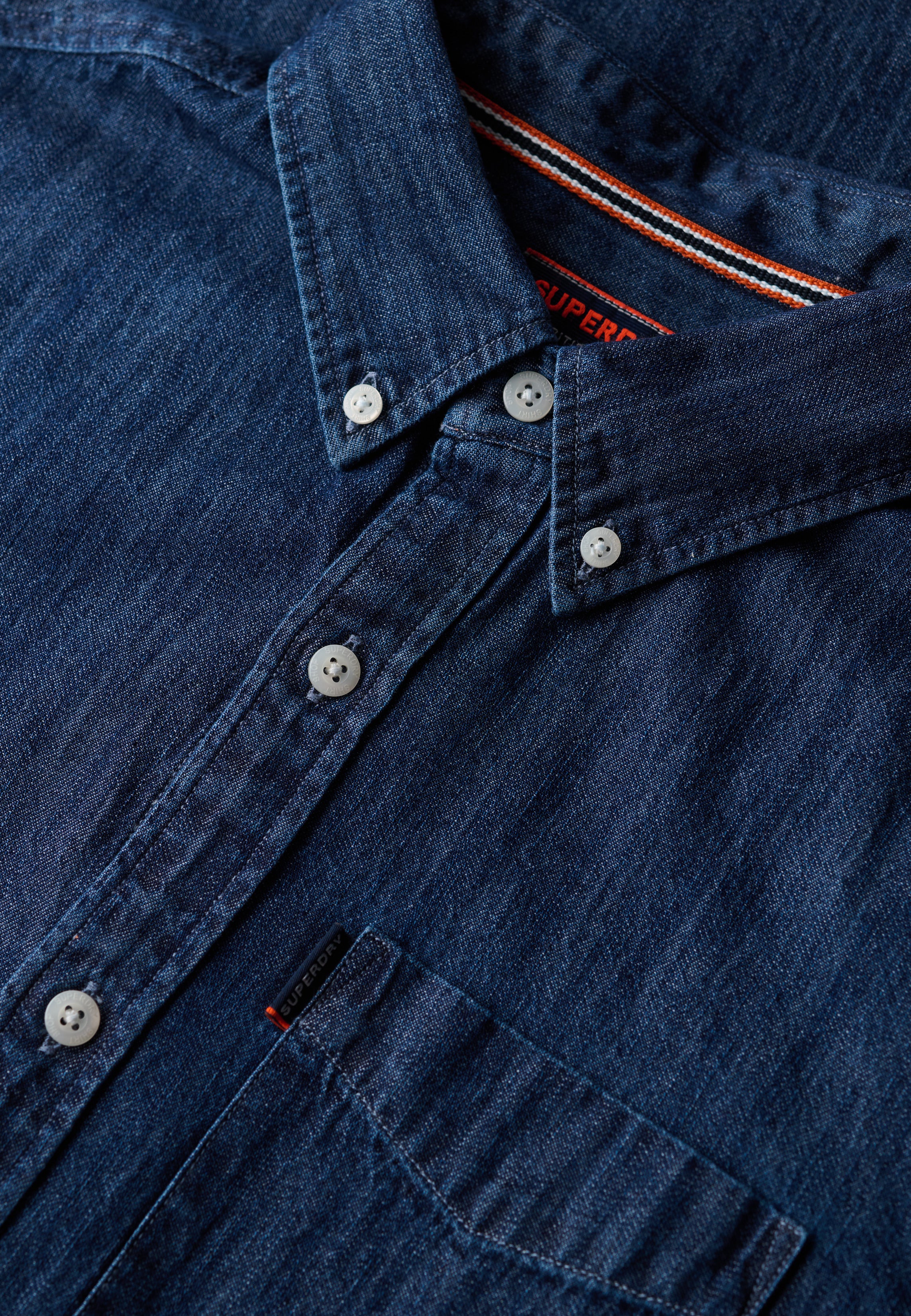 Essential Long Sleeve Denim Shirt