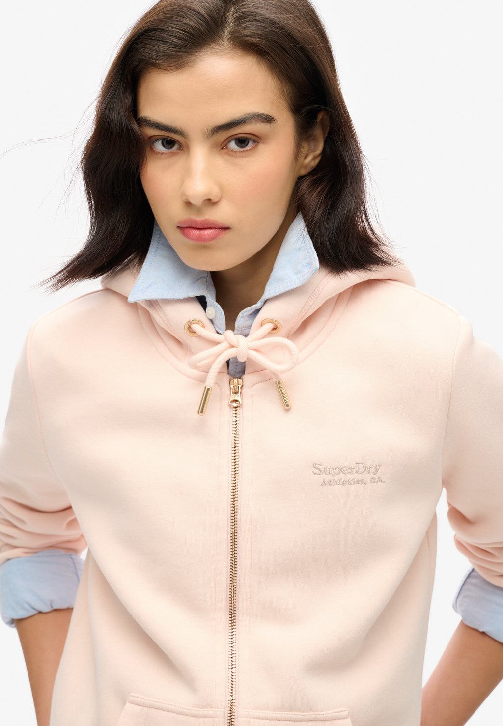 Essential Logo Zip Hoodie