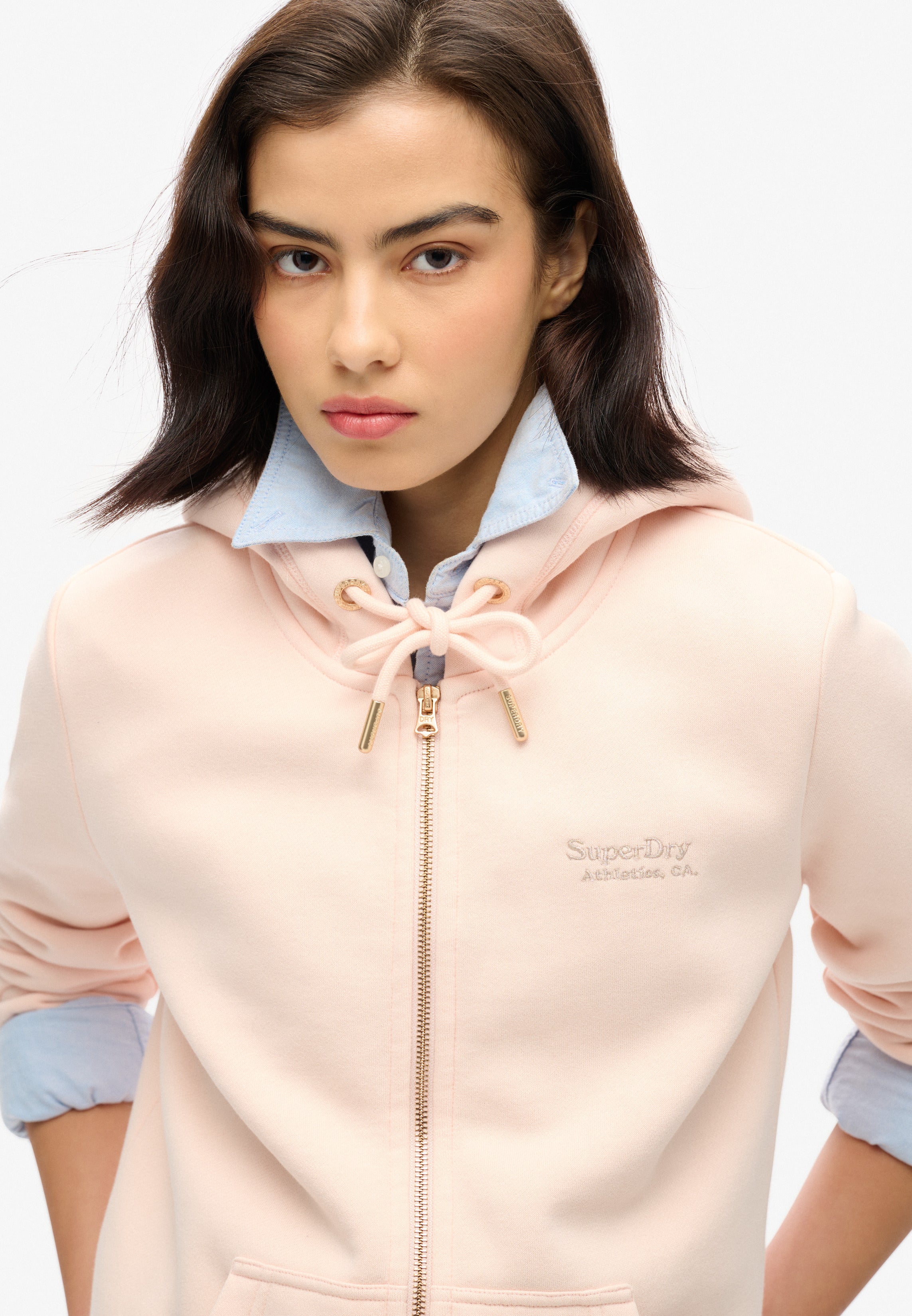 Essential Logo Zip Hoodie