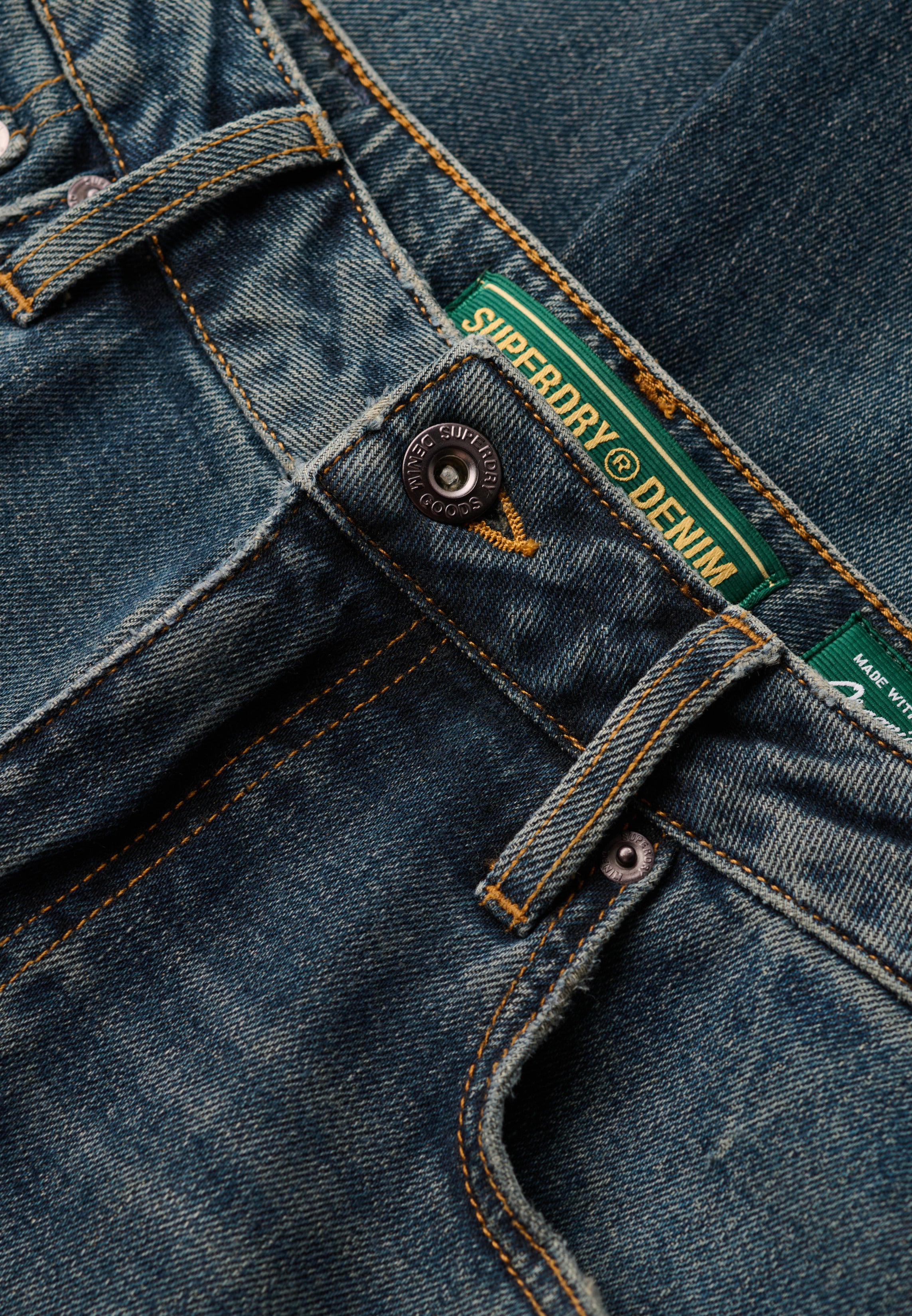 Organic Cotton Vintage Slim Jeans