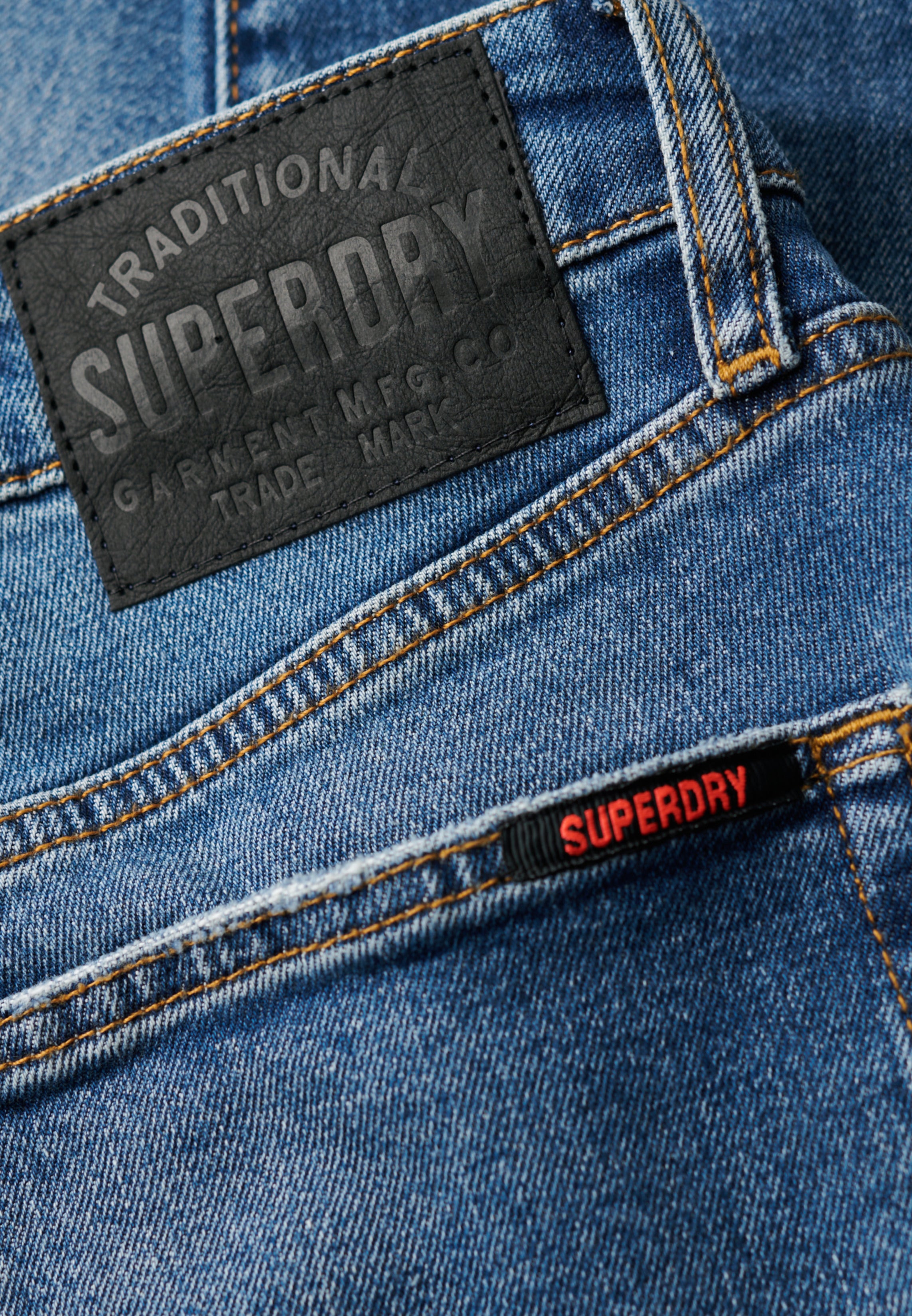 Organic Cotton Vintage Slim Straight Jeans