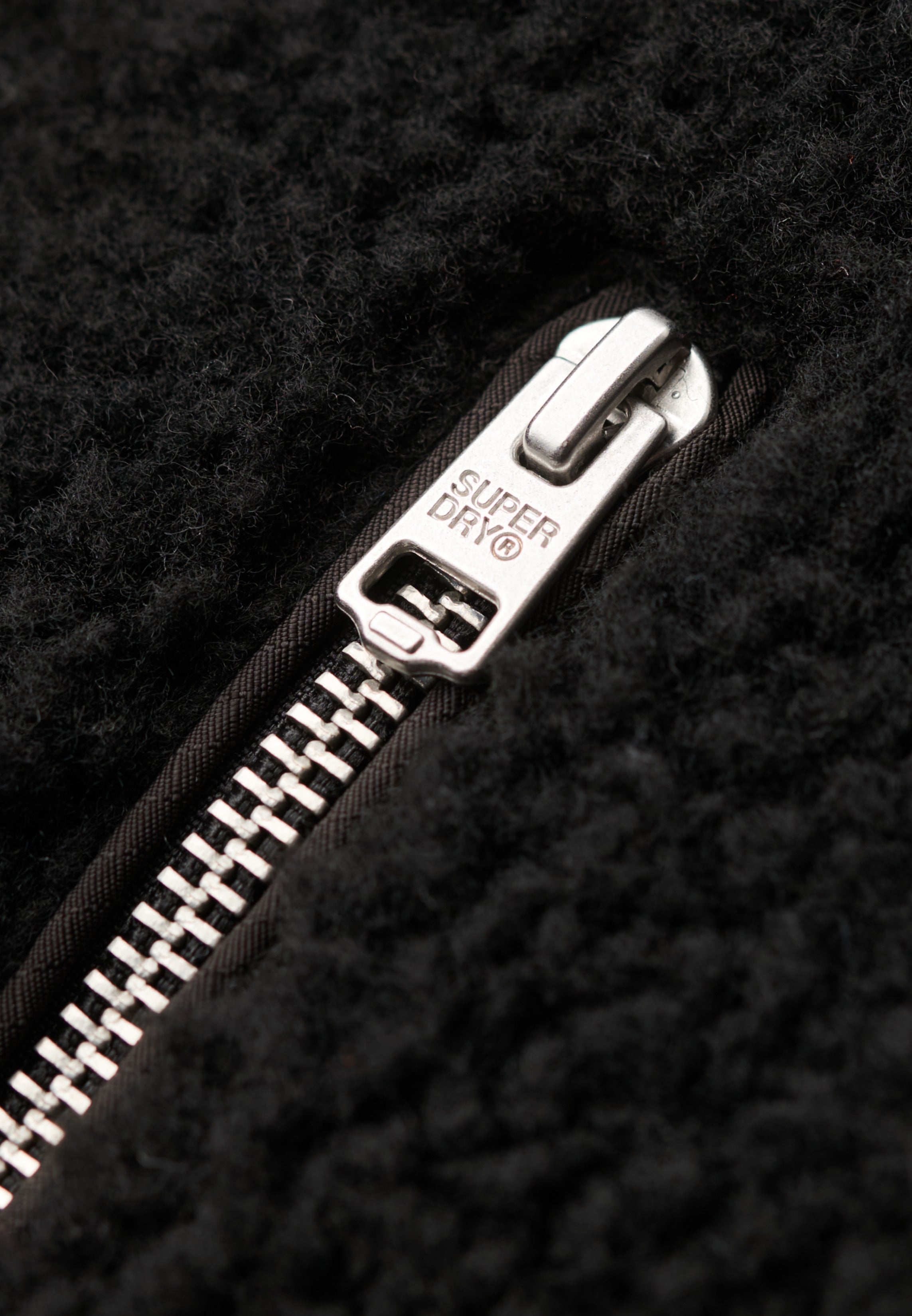 Vintage Retro Borg Fleece Jacket