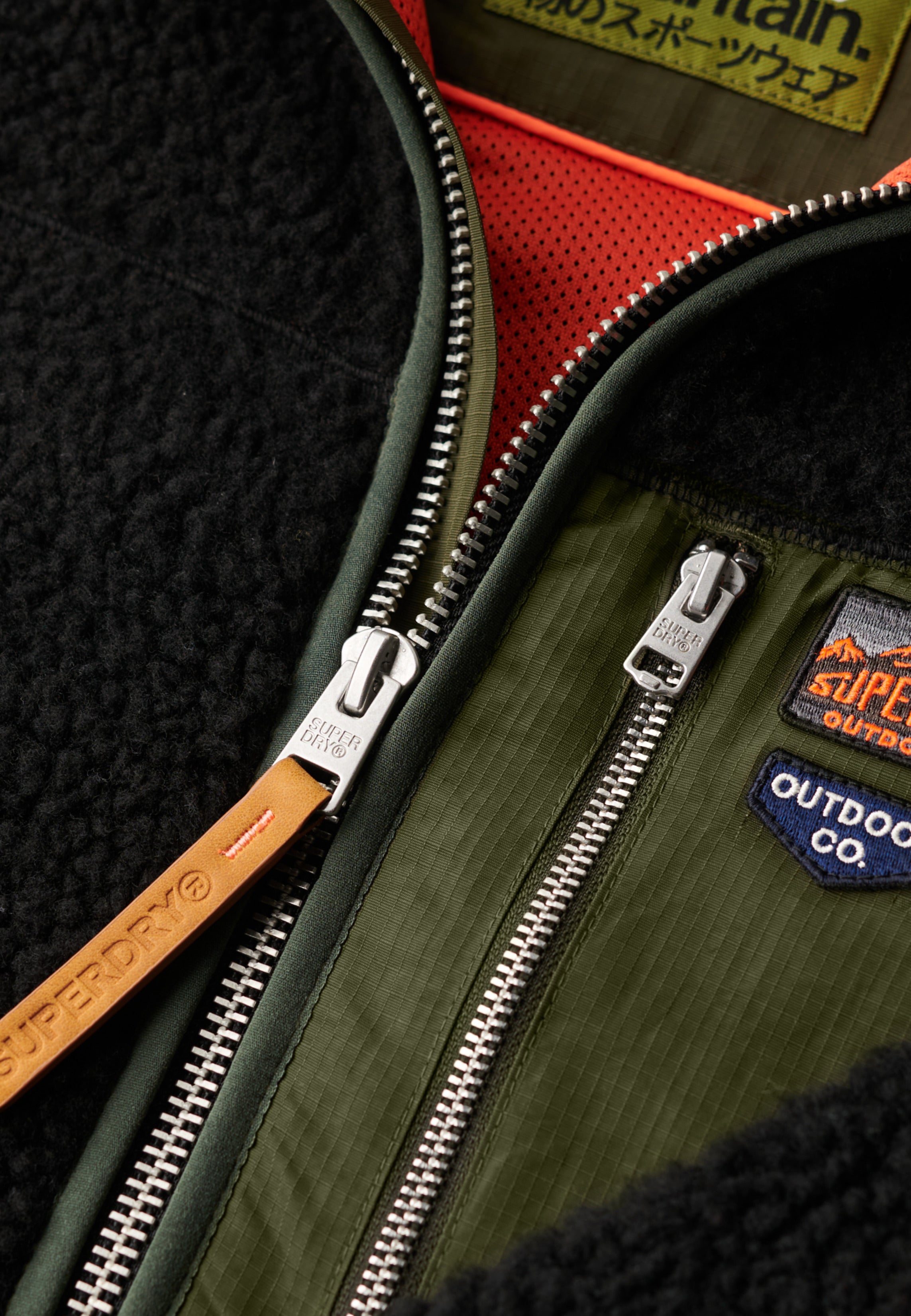 Vintage Retro Borg Fleece Jacket