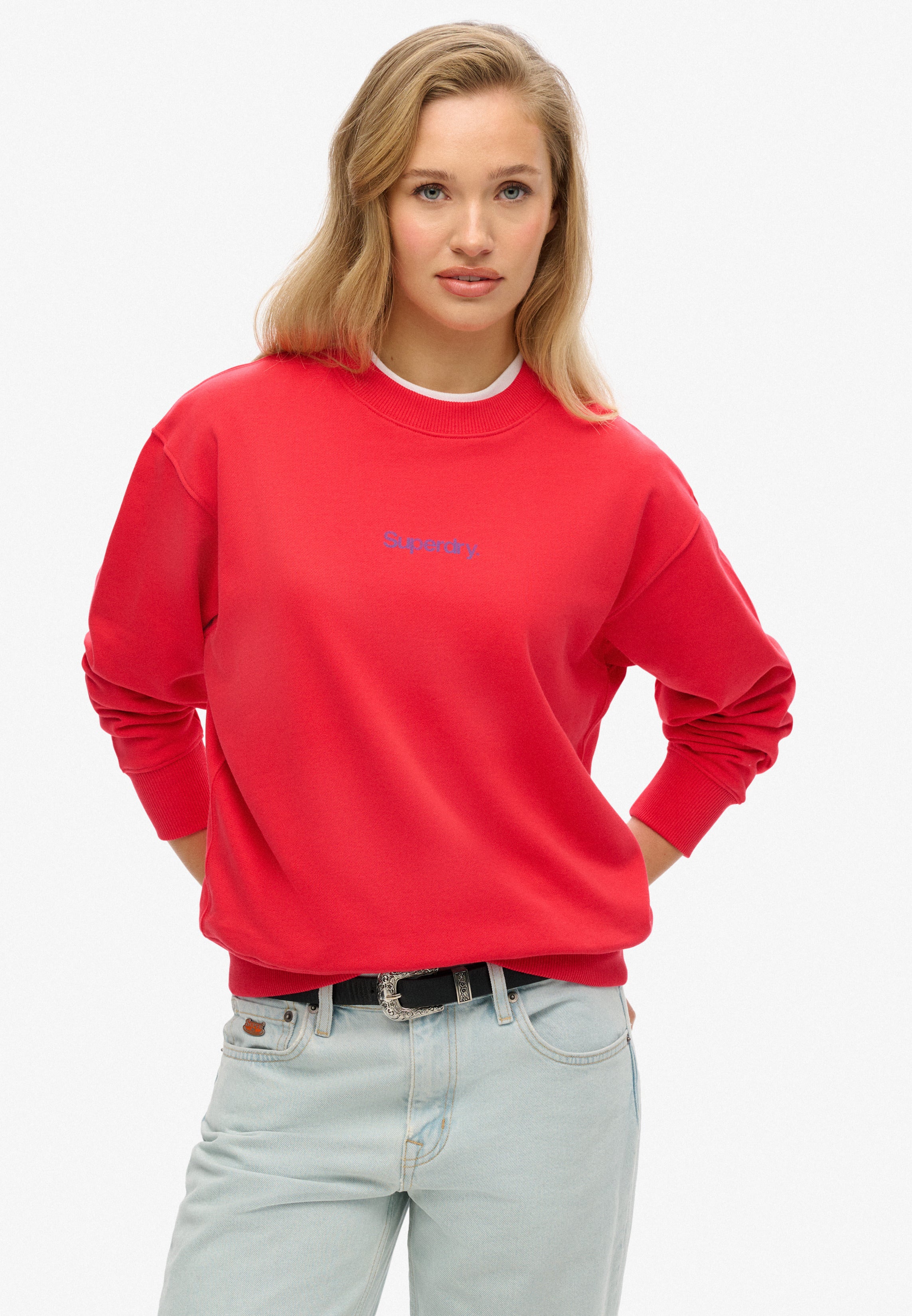 Core Logo City Graphic Crew Sweatshirt