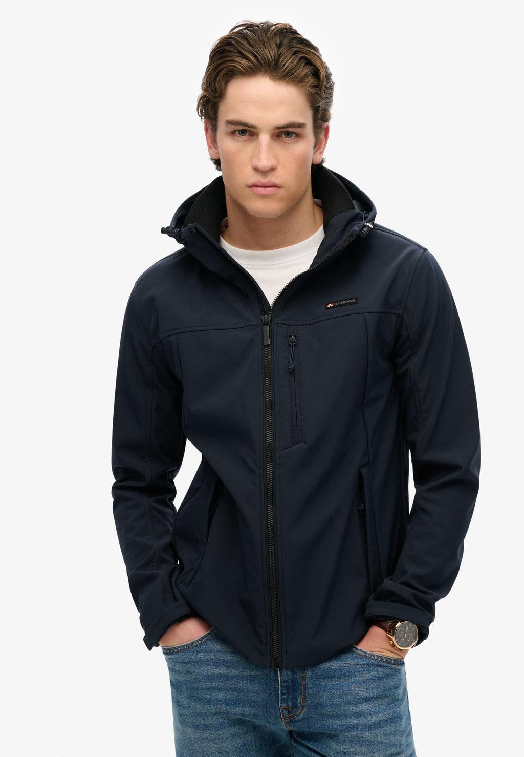 Hooded Soft Shell Trekker Jacket