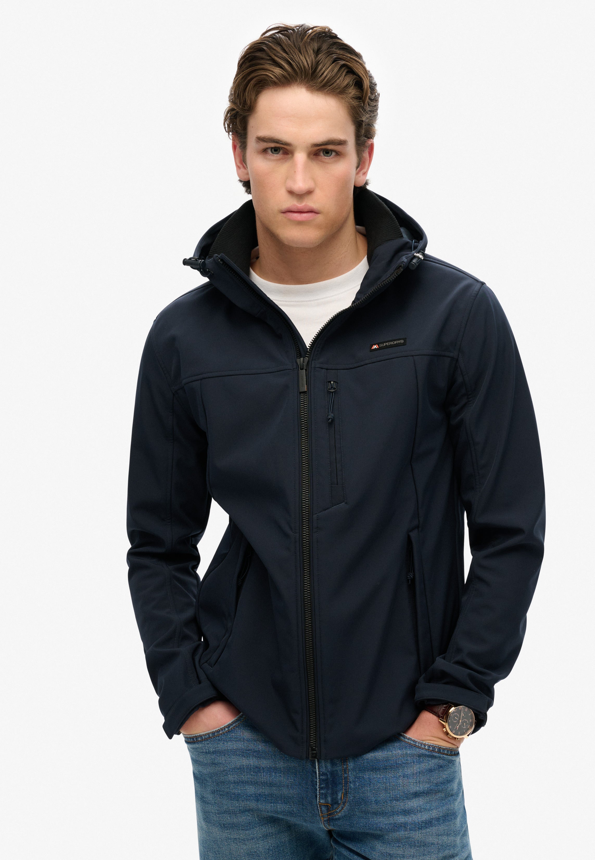 Hooded Soft Shell Trekker Jacket