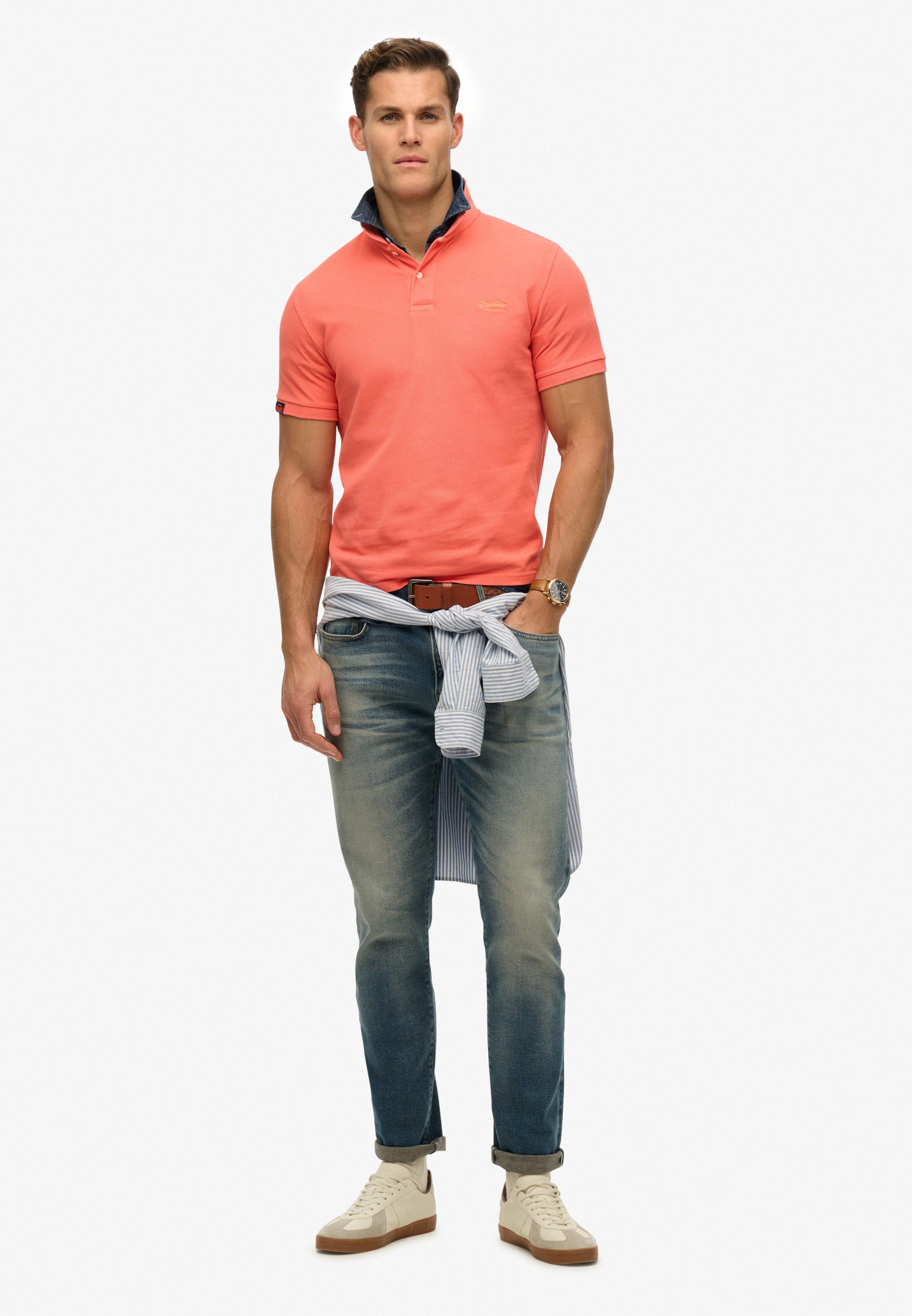 Vintage Destroy Polo Shirt