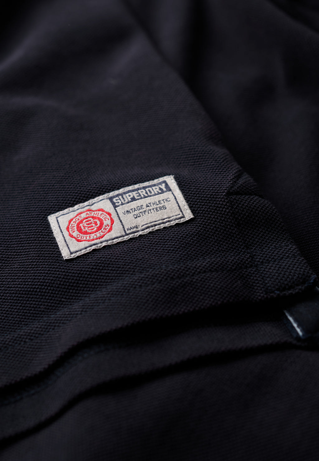 Vintage Athletic Long Sleeve Polo