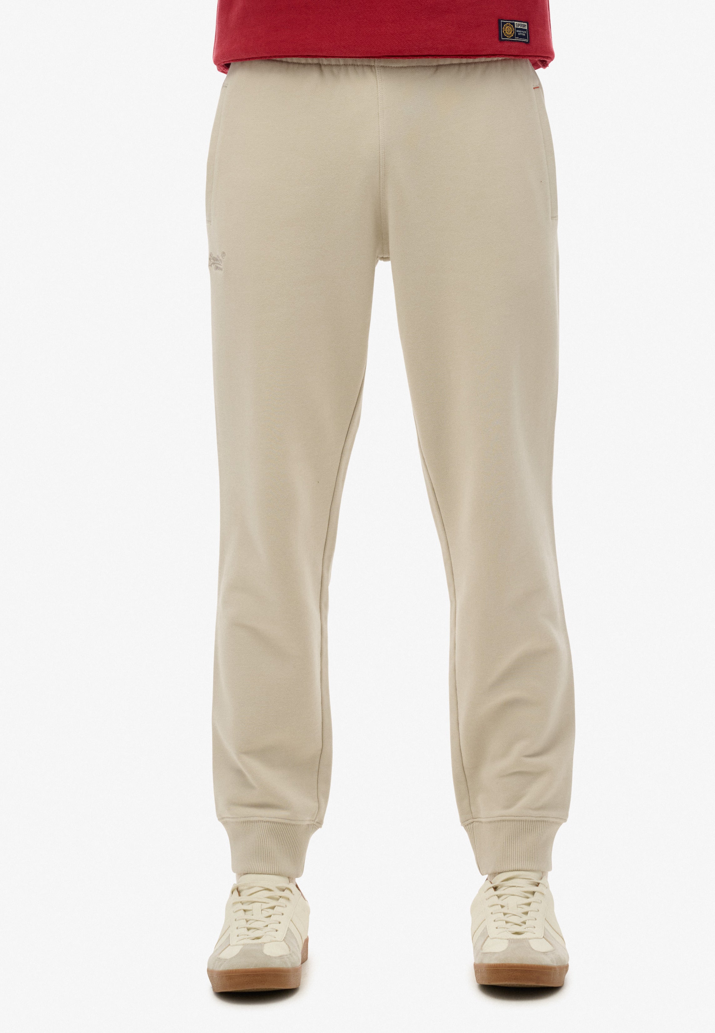 Essential Logo Half Brushed Joggers