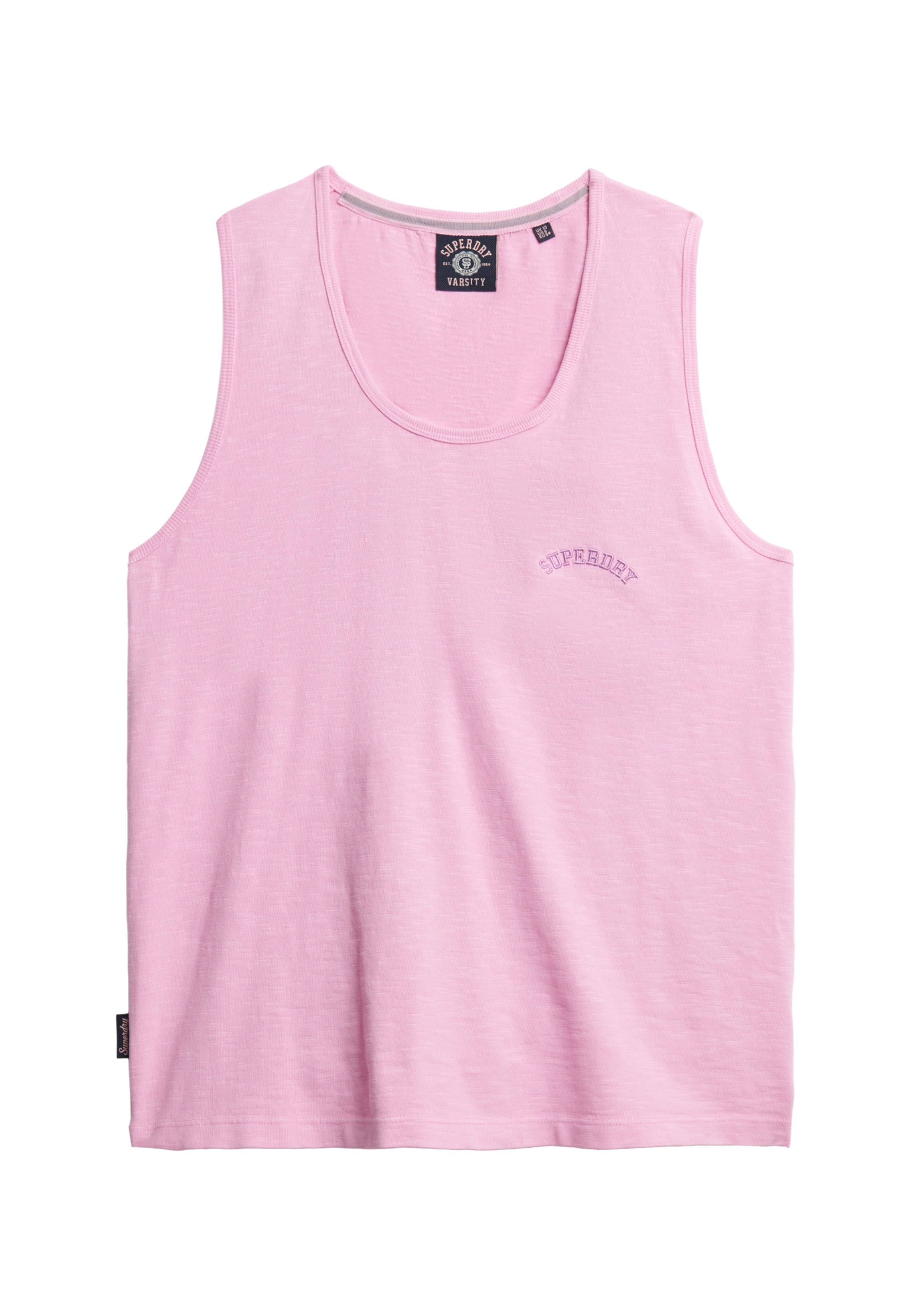 Essential Logo Garment Dye Vest Top