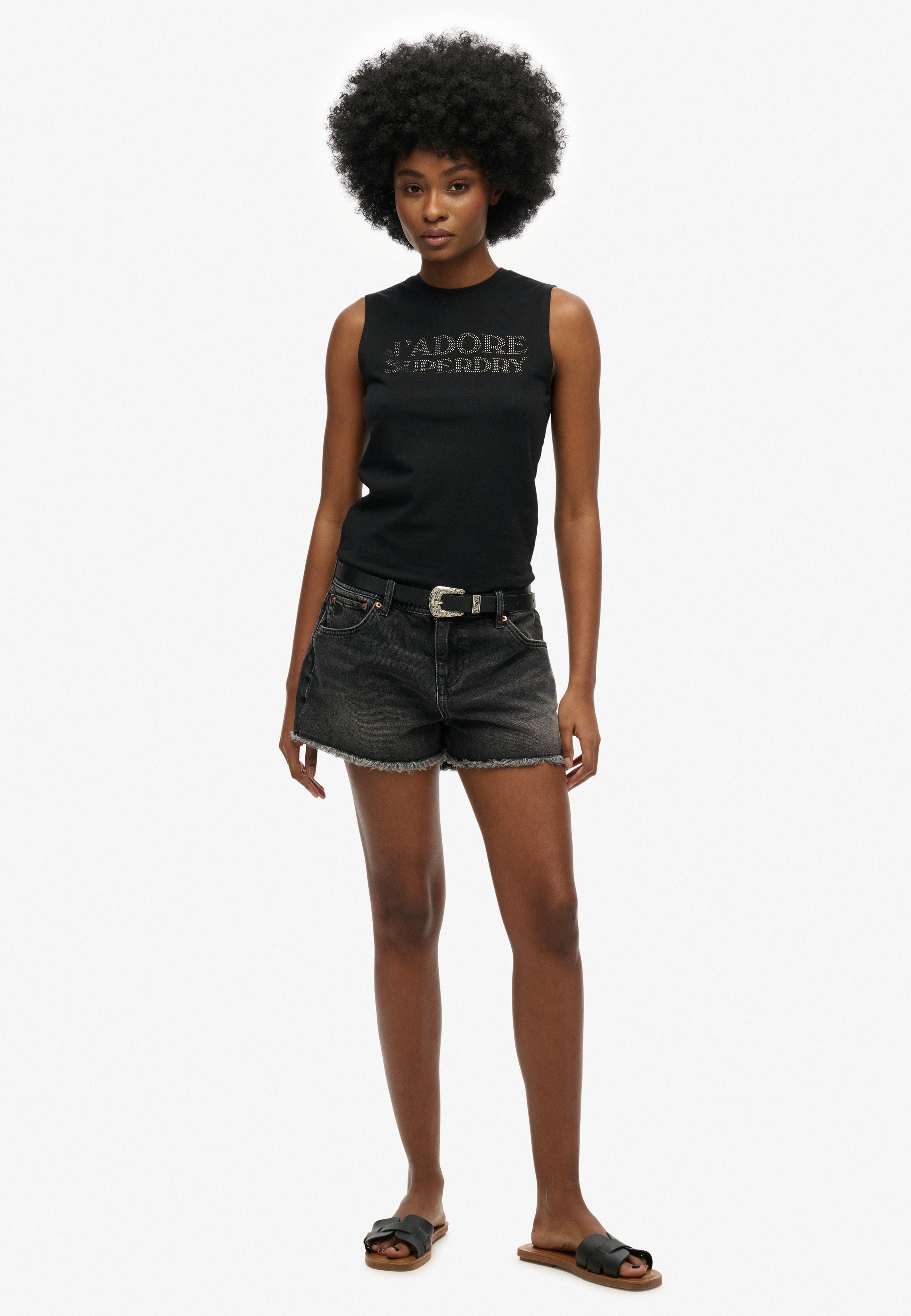 Sport Luxe Fitted Tank Top