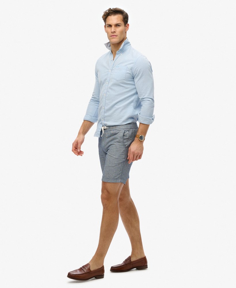 شورت كتان للتاجر