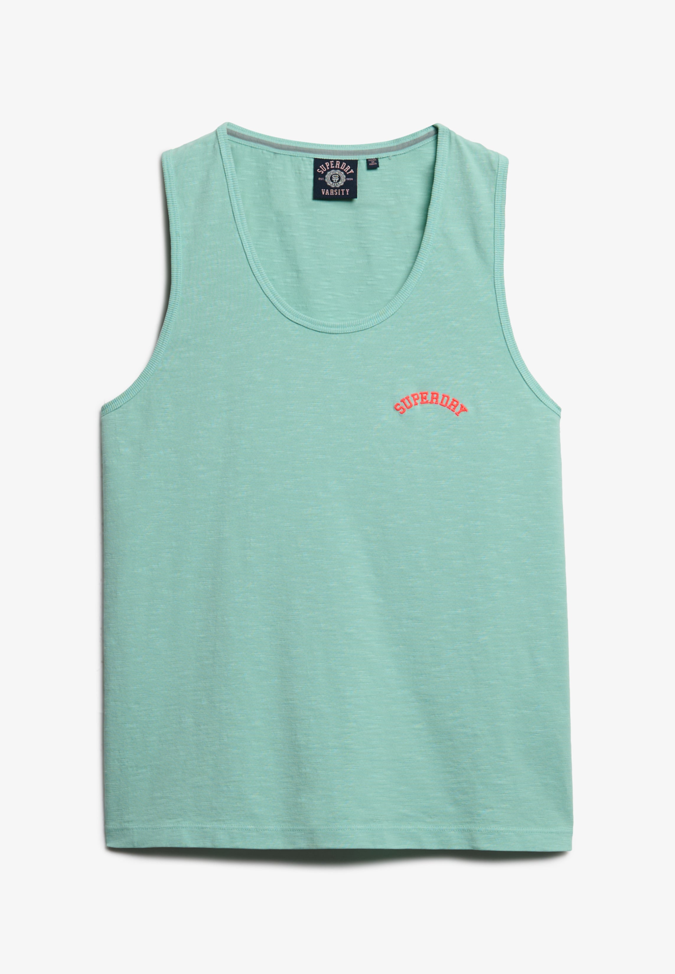 Essential Logo Garment Dye Vest Top