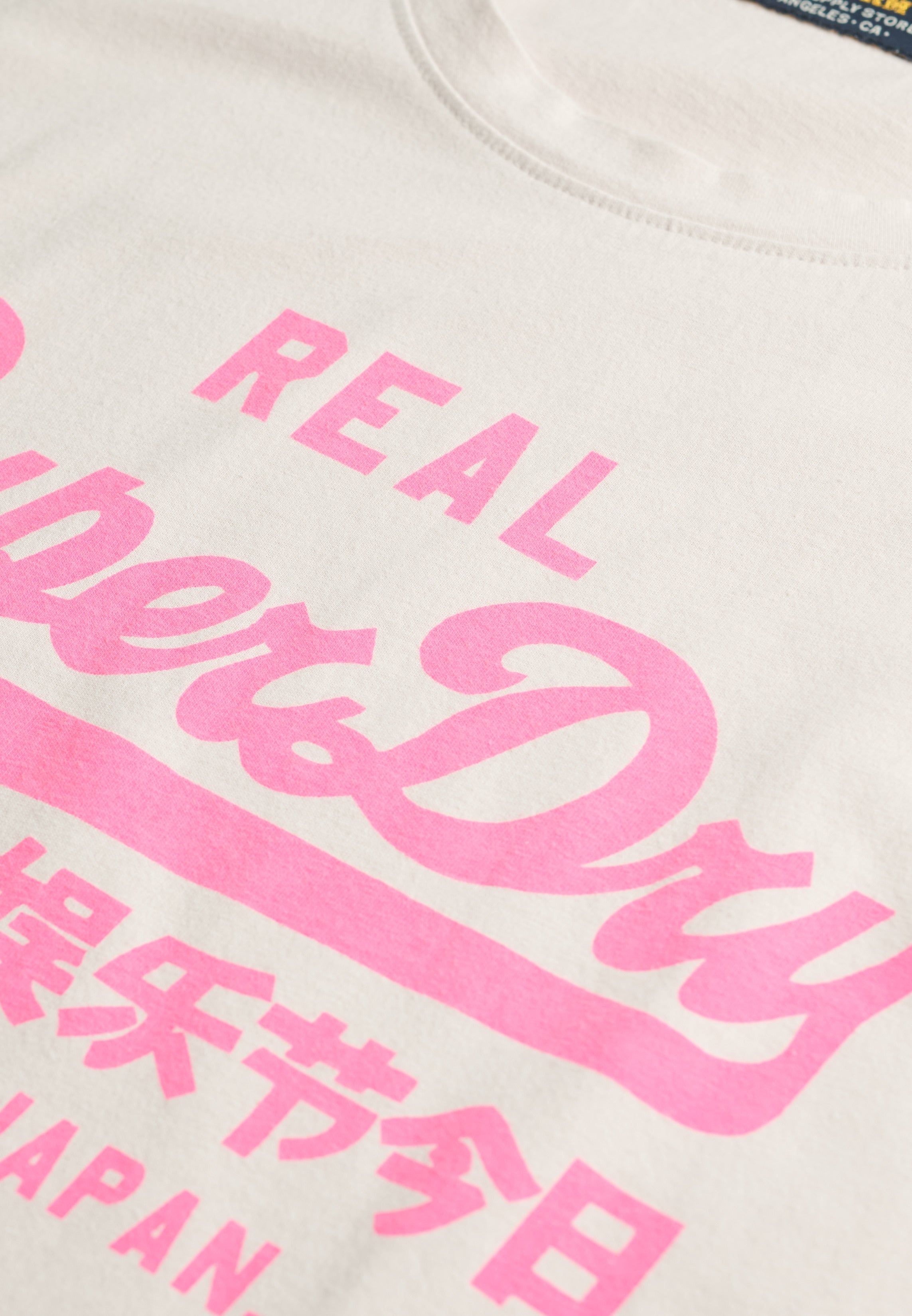 Vintage Logo Neon Scoop Neck Tank