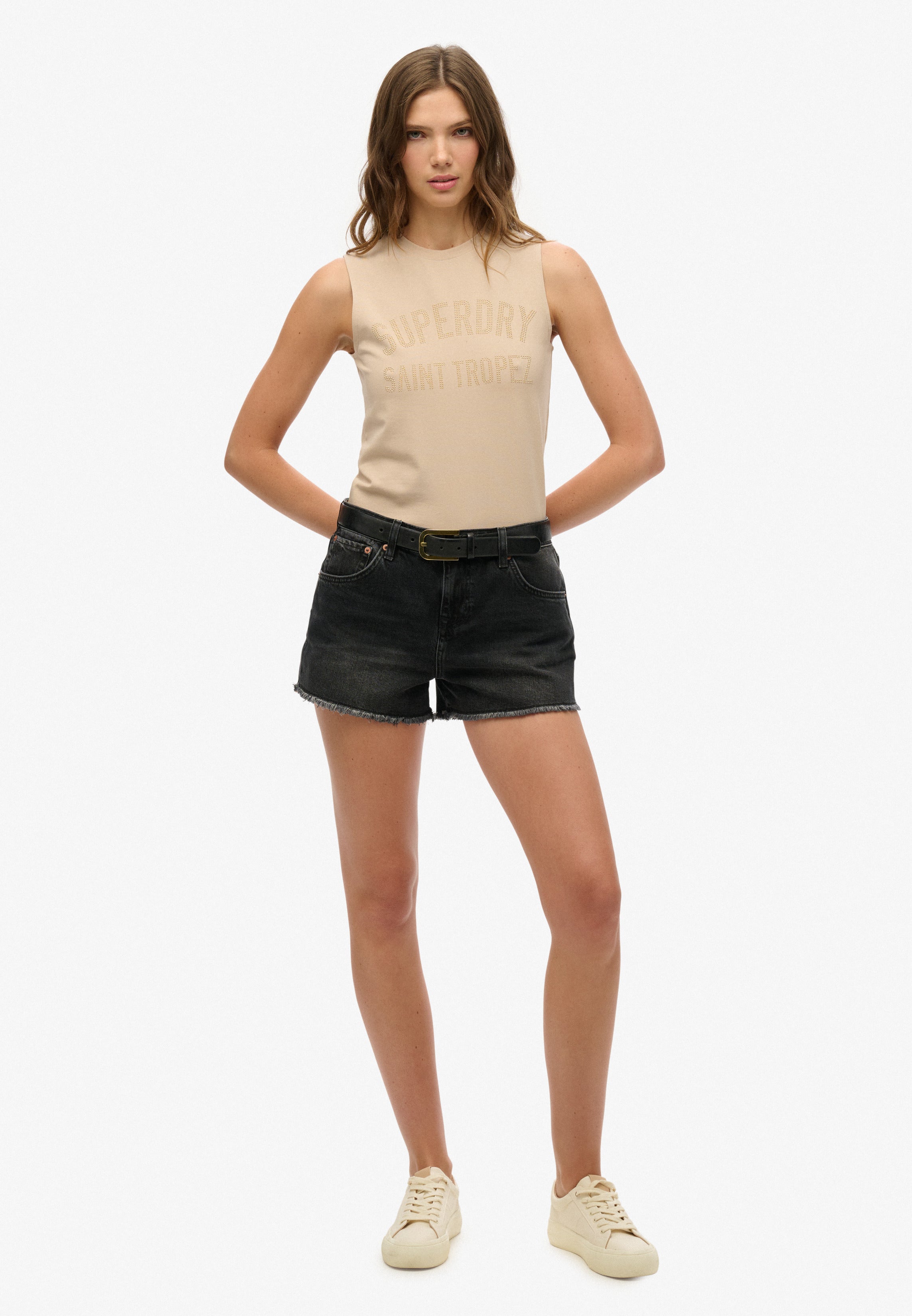 Sport Luxe Fitted Tank Top