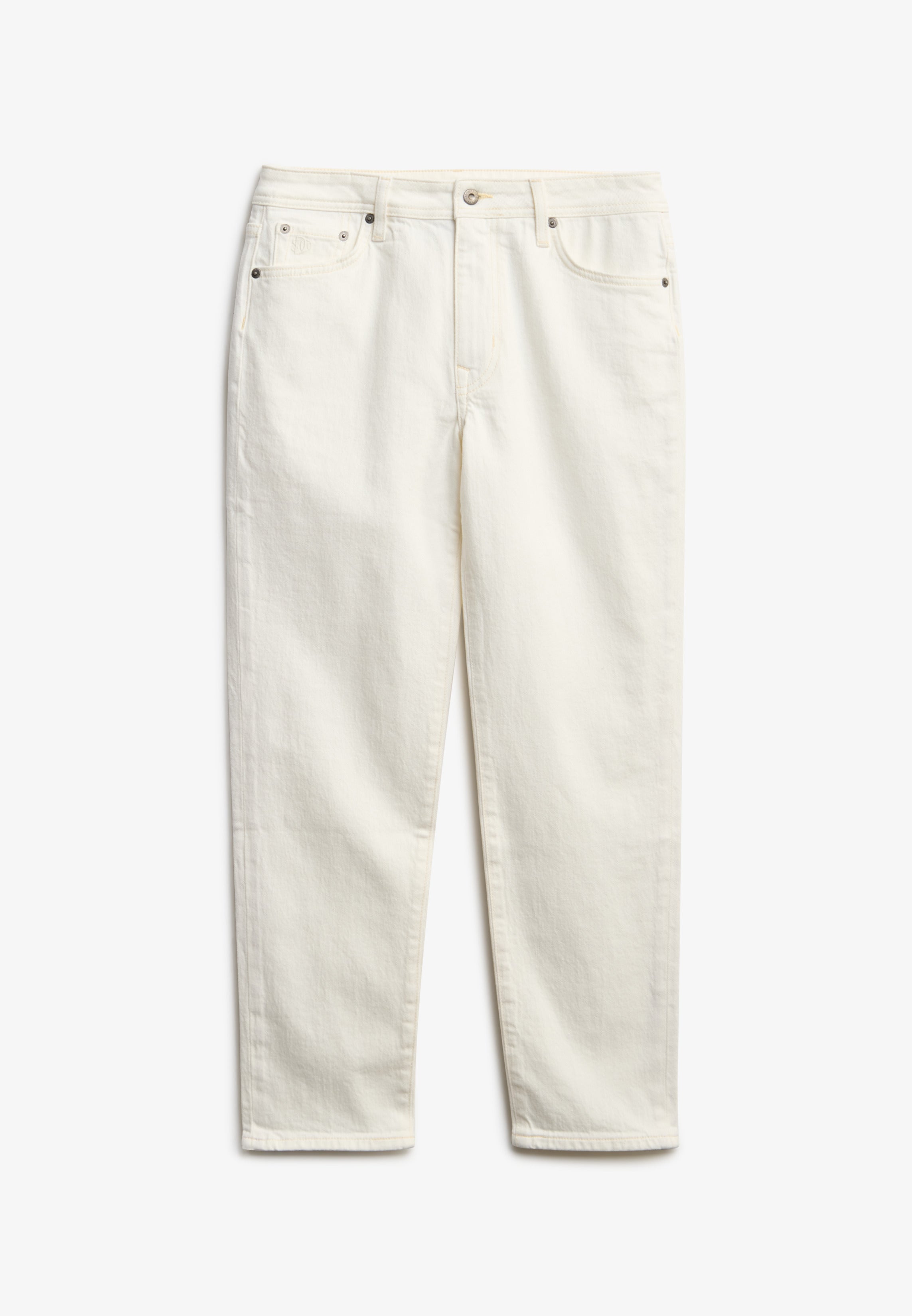 Organic Cotton Mid Rise Slim Jeans