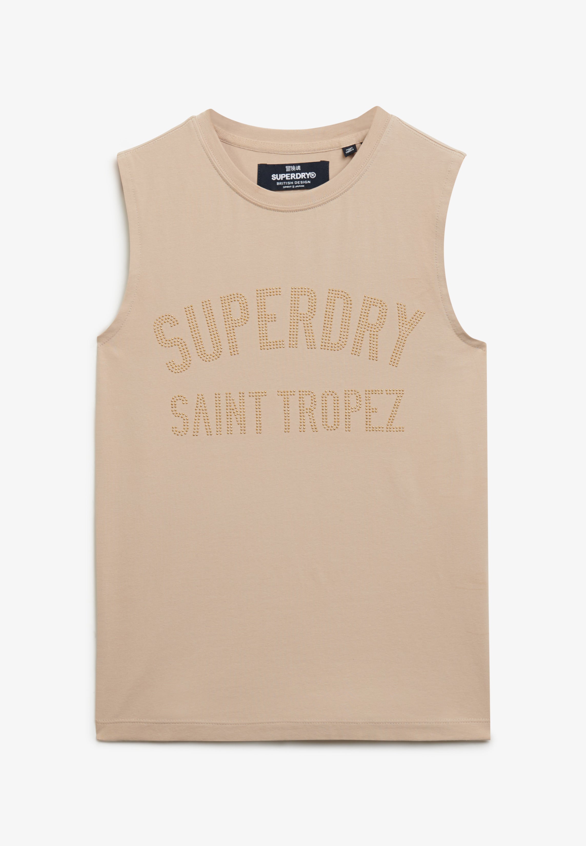 Sport Luxe Fitted Tank Top