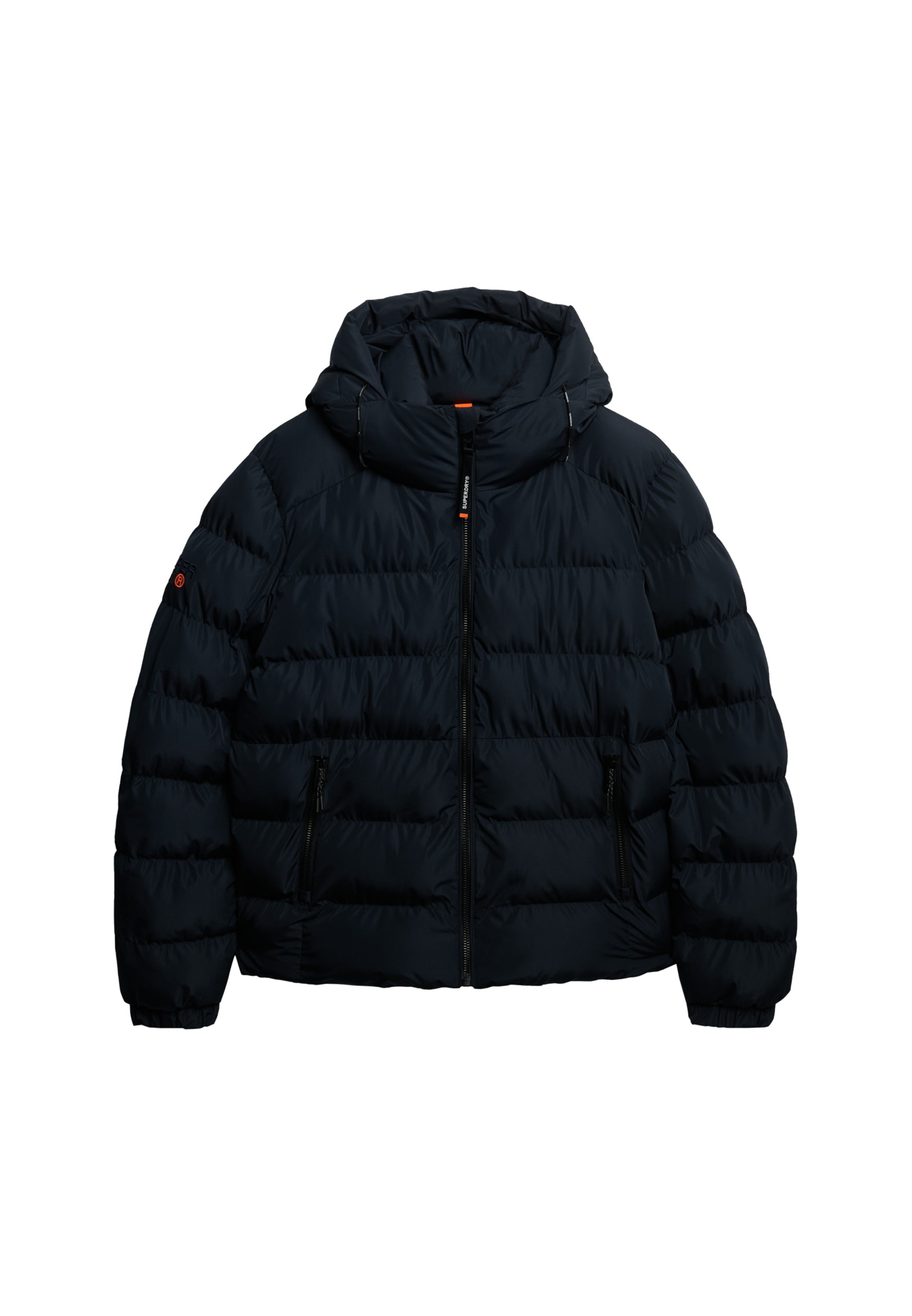 Hooded Sports Puffer Jacket