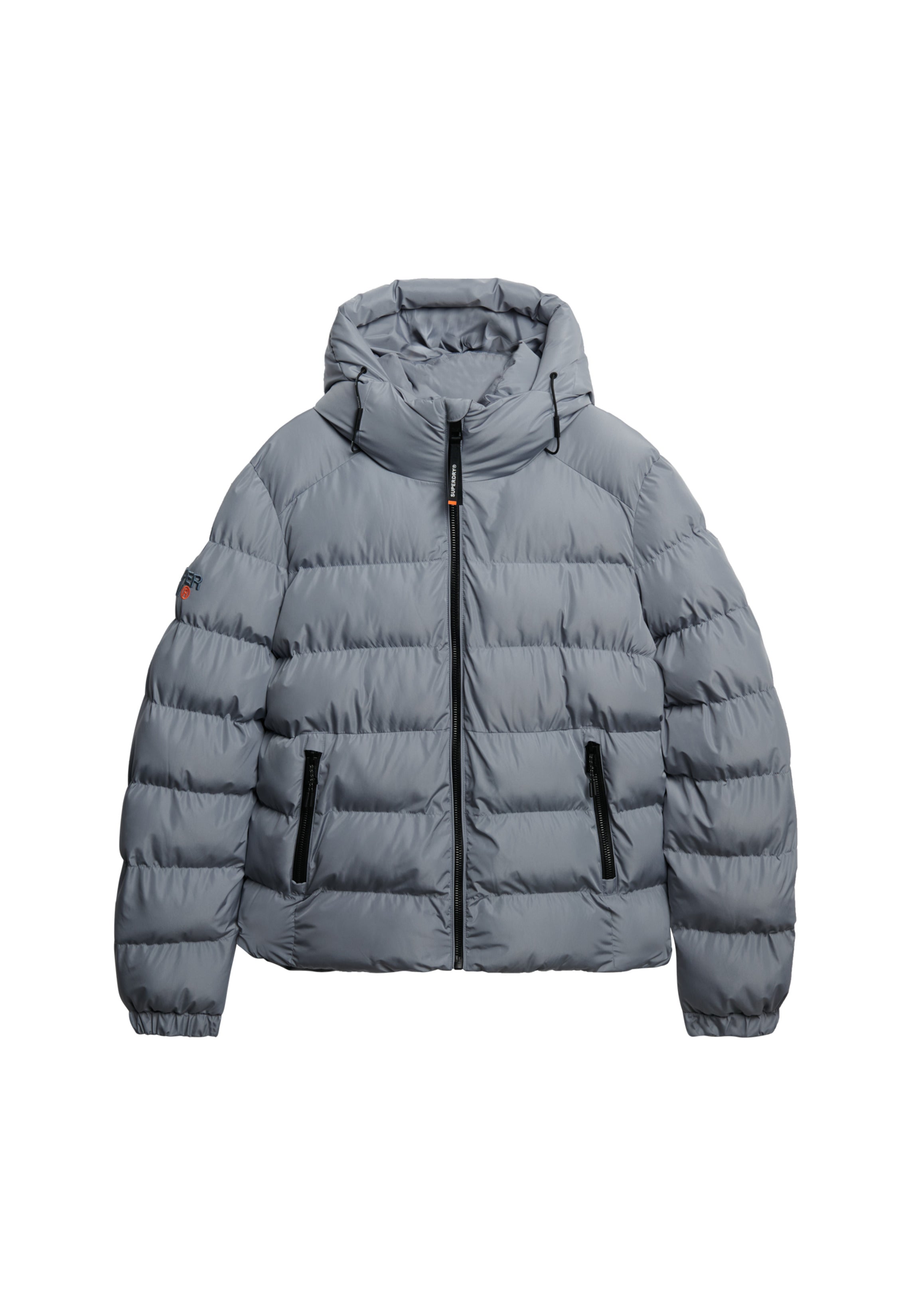 Hooded Sports Puffer Jacket