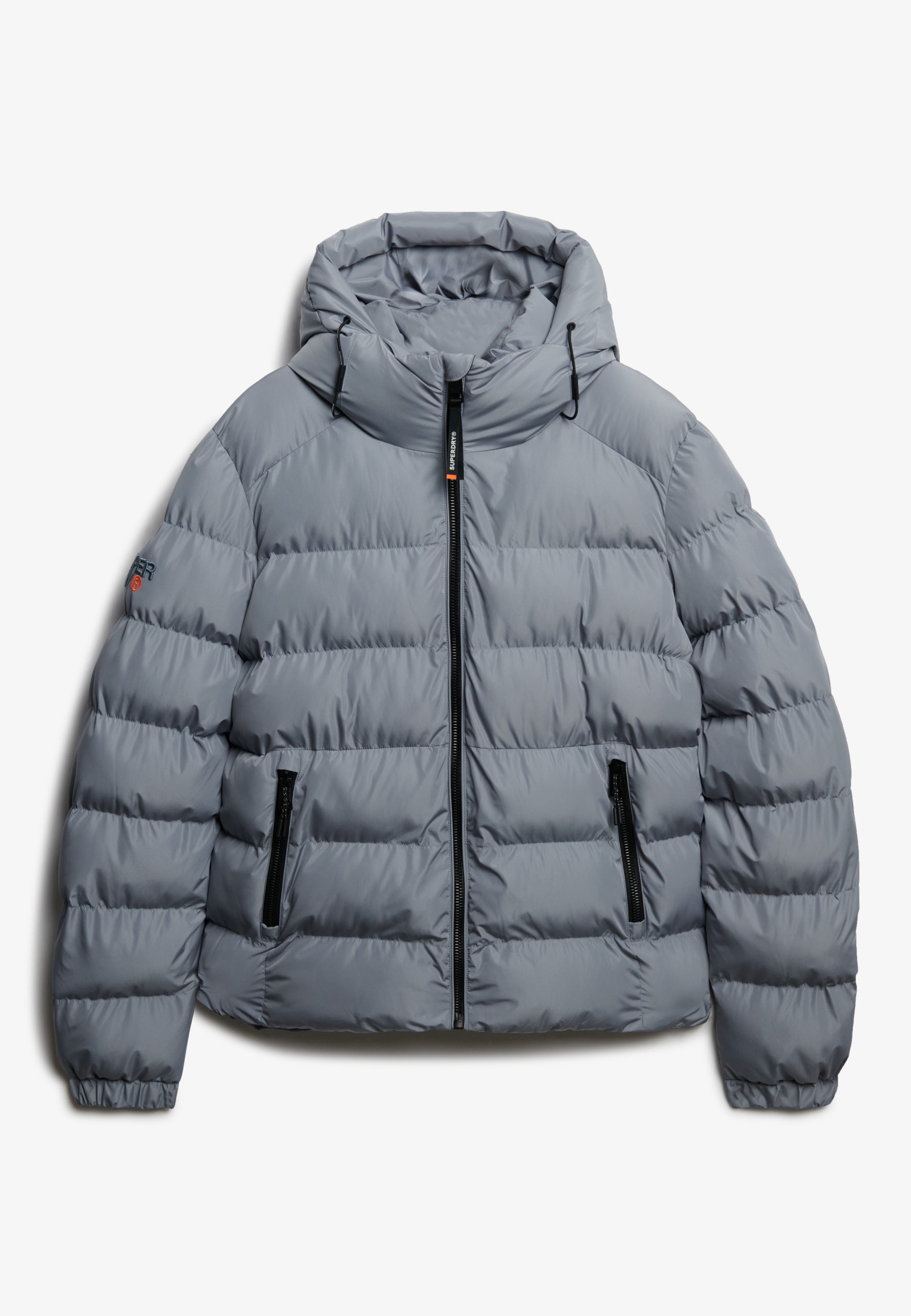 Hooded Sports Puffer Jacket