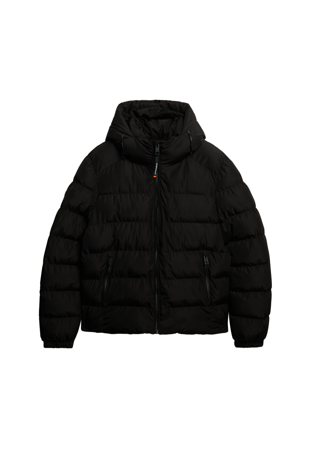 Hooded Sports Puffer Jacket