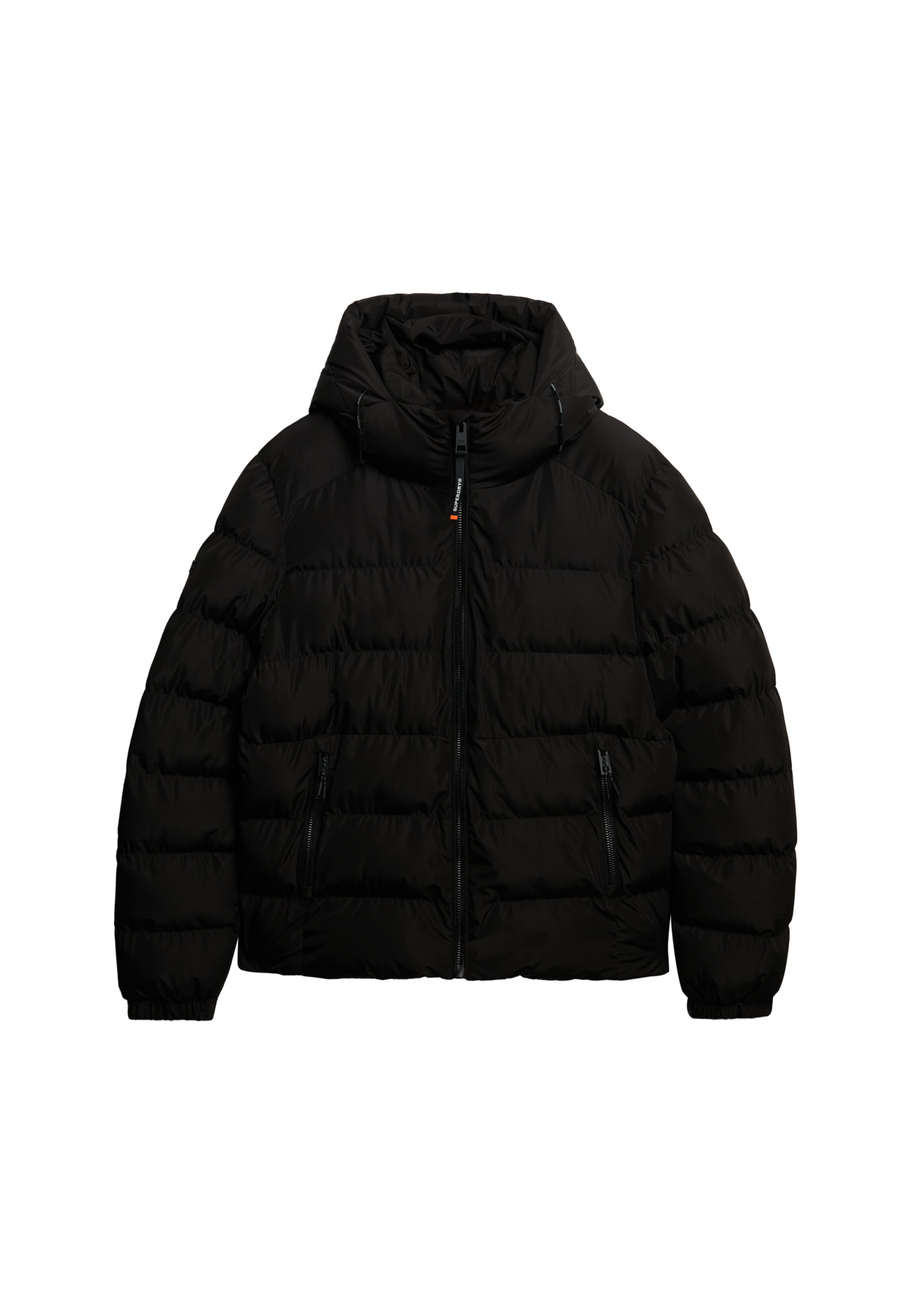 Hooded Sports Puffer Jacket