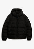 Hooded Sports Puffer Jacket