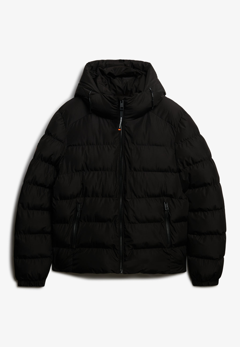 Hooded Sports Puffer Jacket