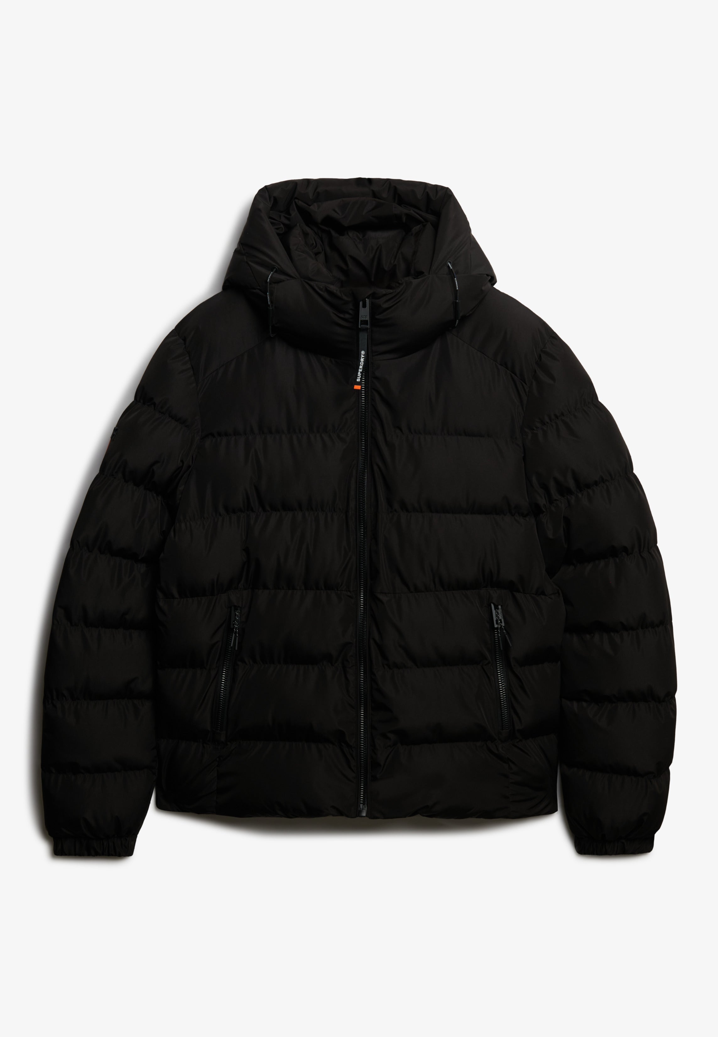 Hooded Sports Puffer Jacket