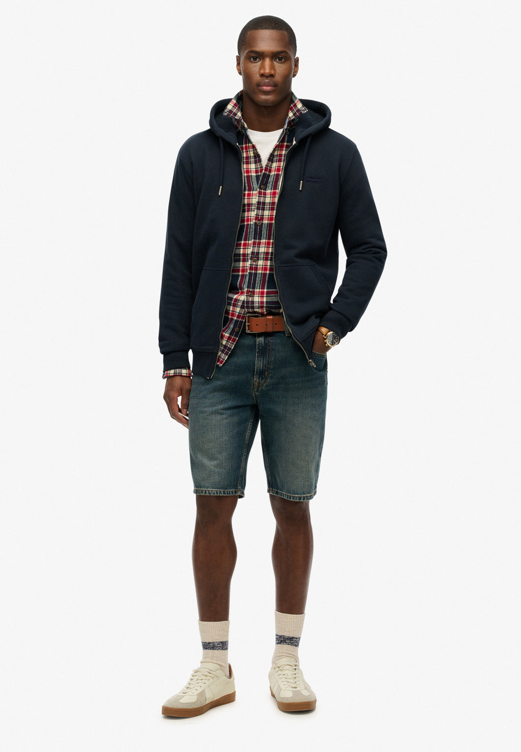 Essential Logo Zip Hoodie
