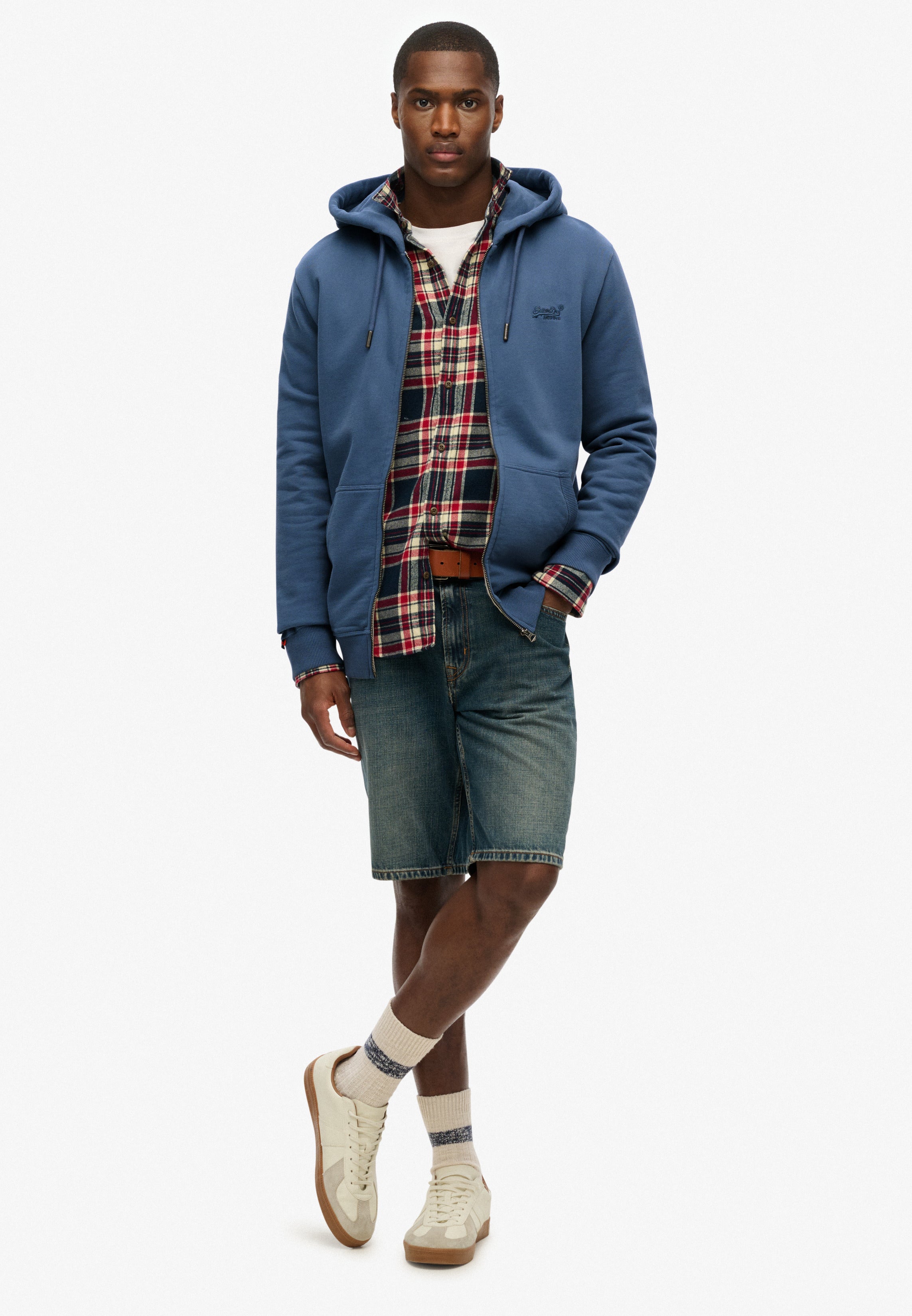 Essential Logo Zip Hoodie