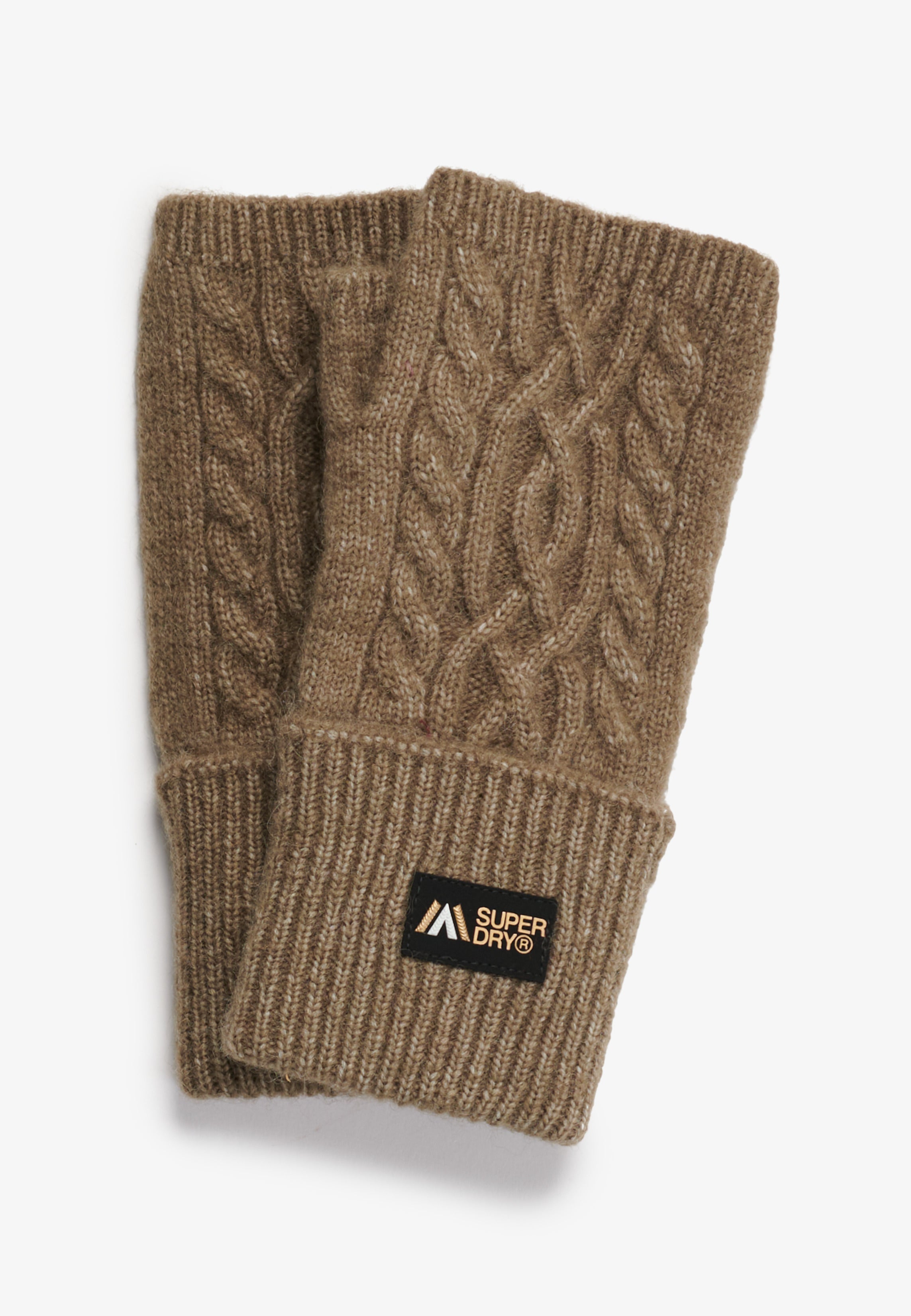 Cable Luxe Handwarmer Gloves