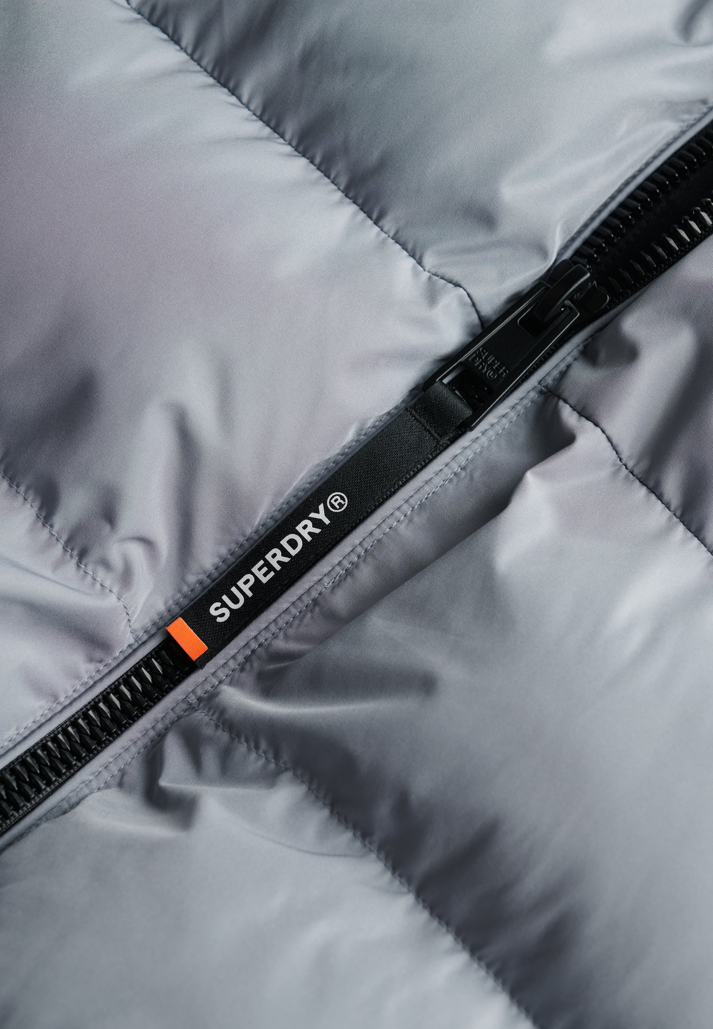 Hooded Sports Puffer Jacket