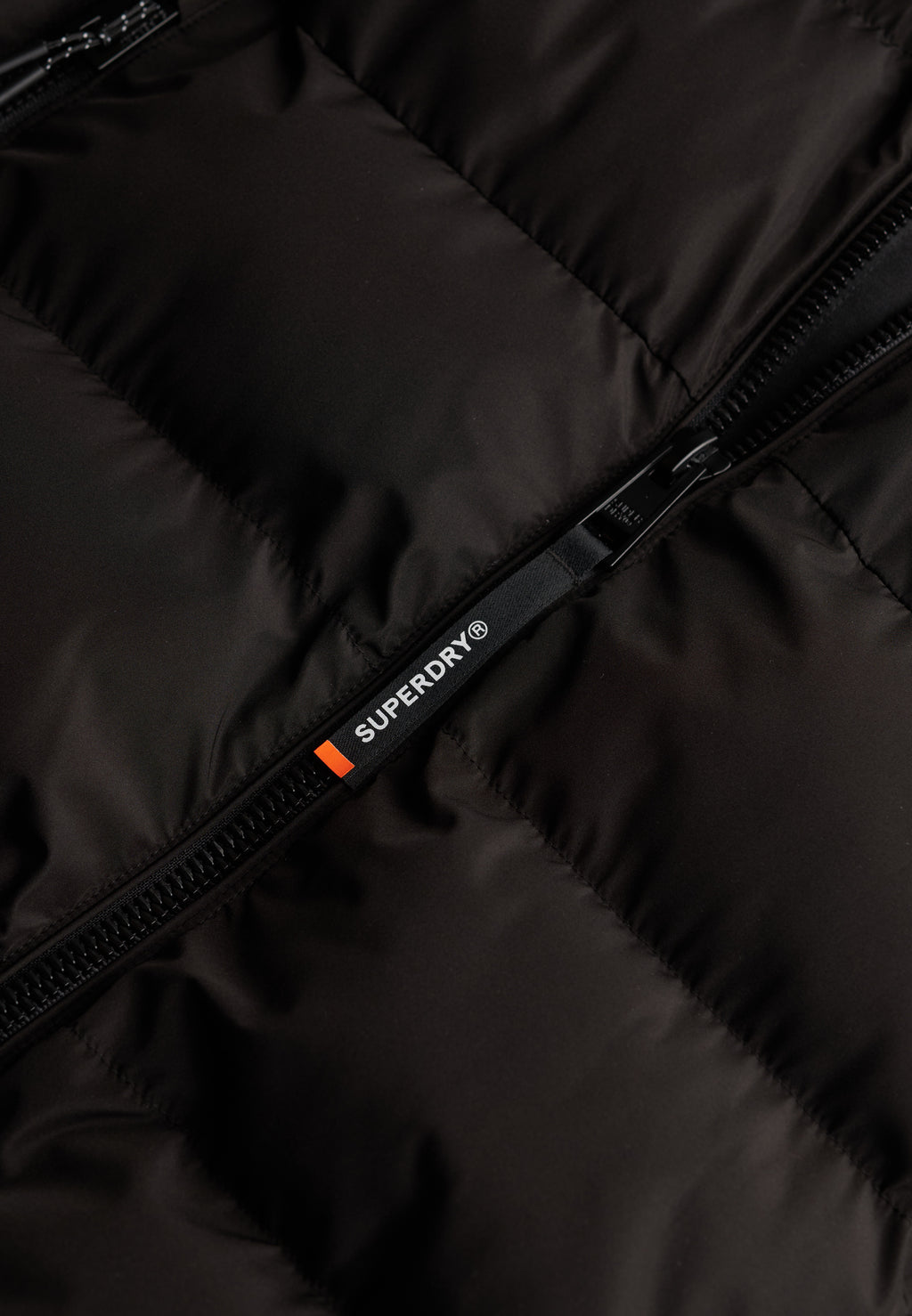 Hooded Sports Puffer Jacket