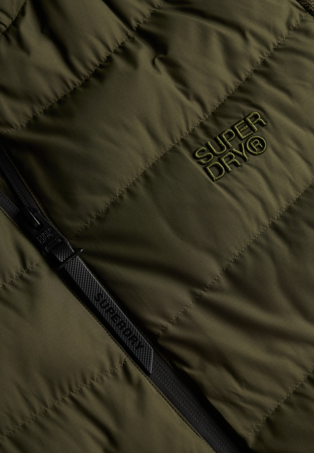 Hooded Storm Knit Hybrid Jacket