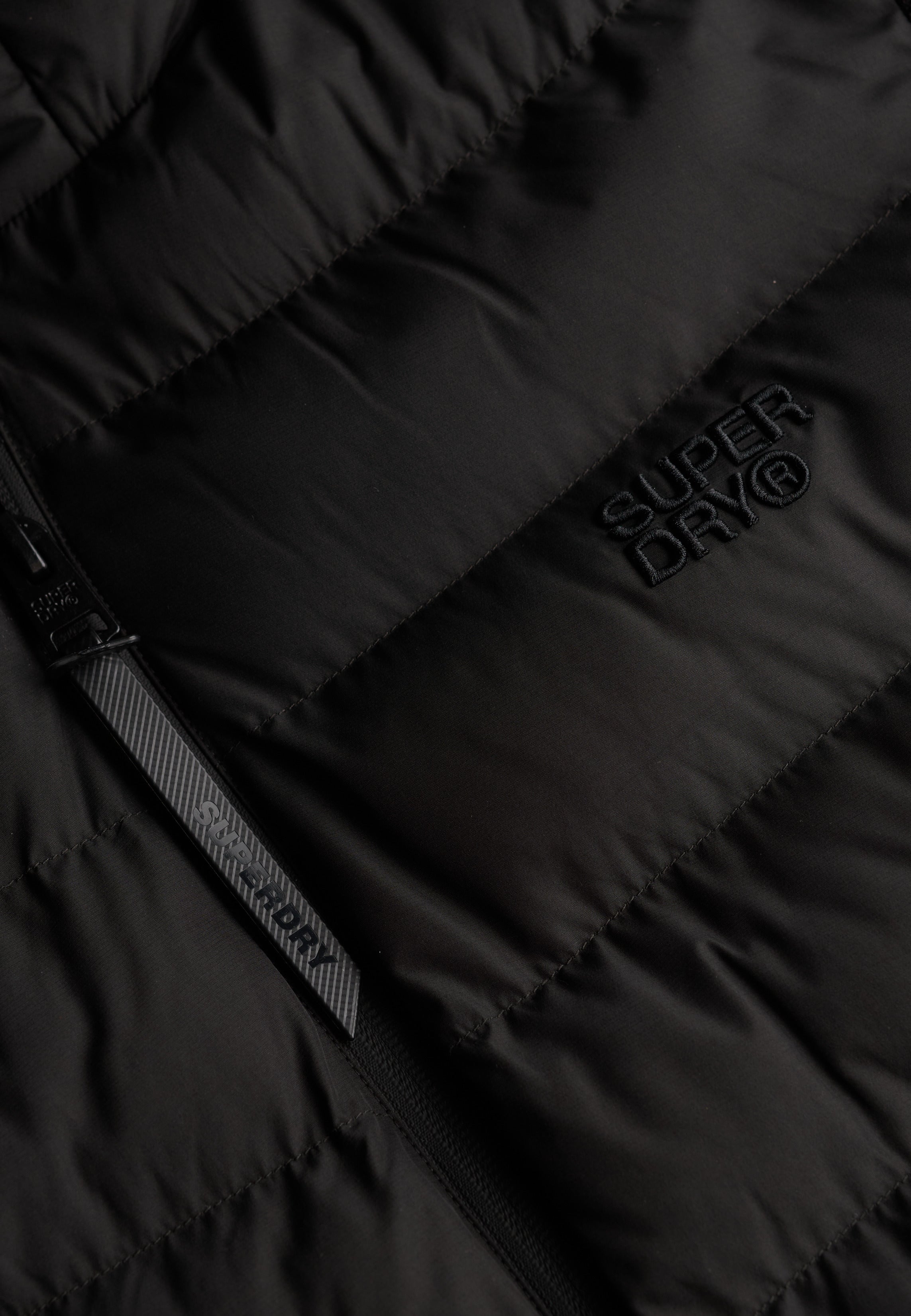 Hooded Storm Knit Hybrid Jacket