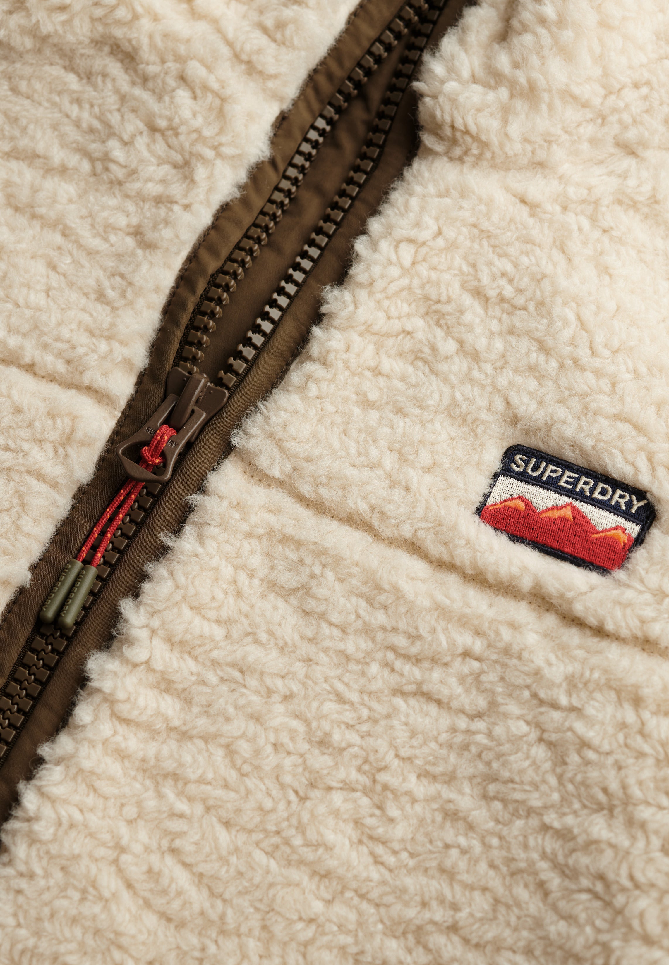 Sherpa Fleece Hybrid Jacket