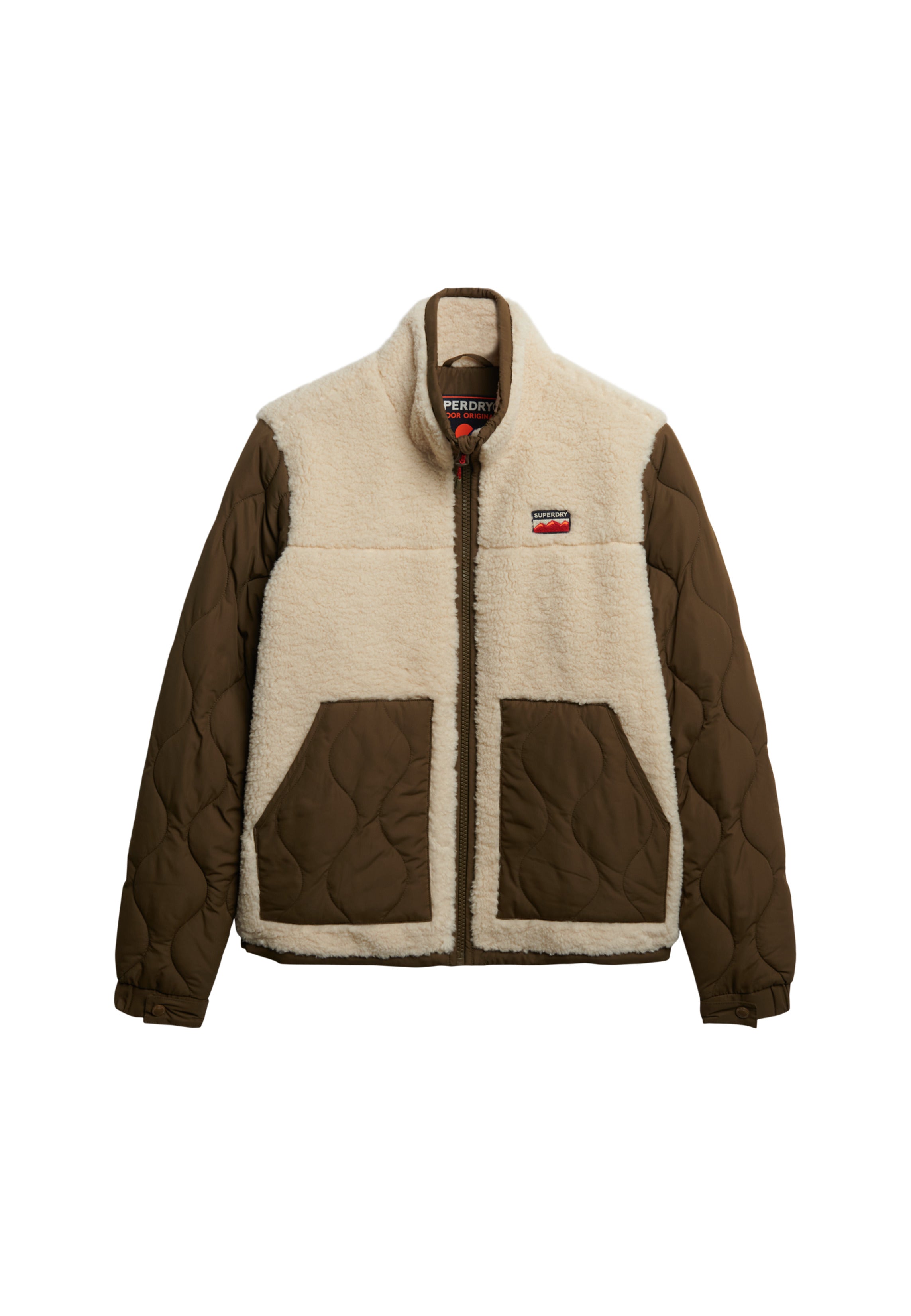 Sherpa Fleece Hybrid Jacket
