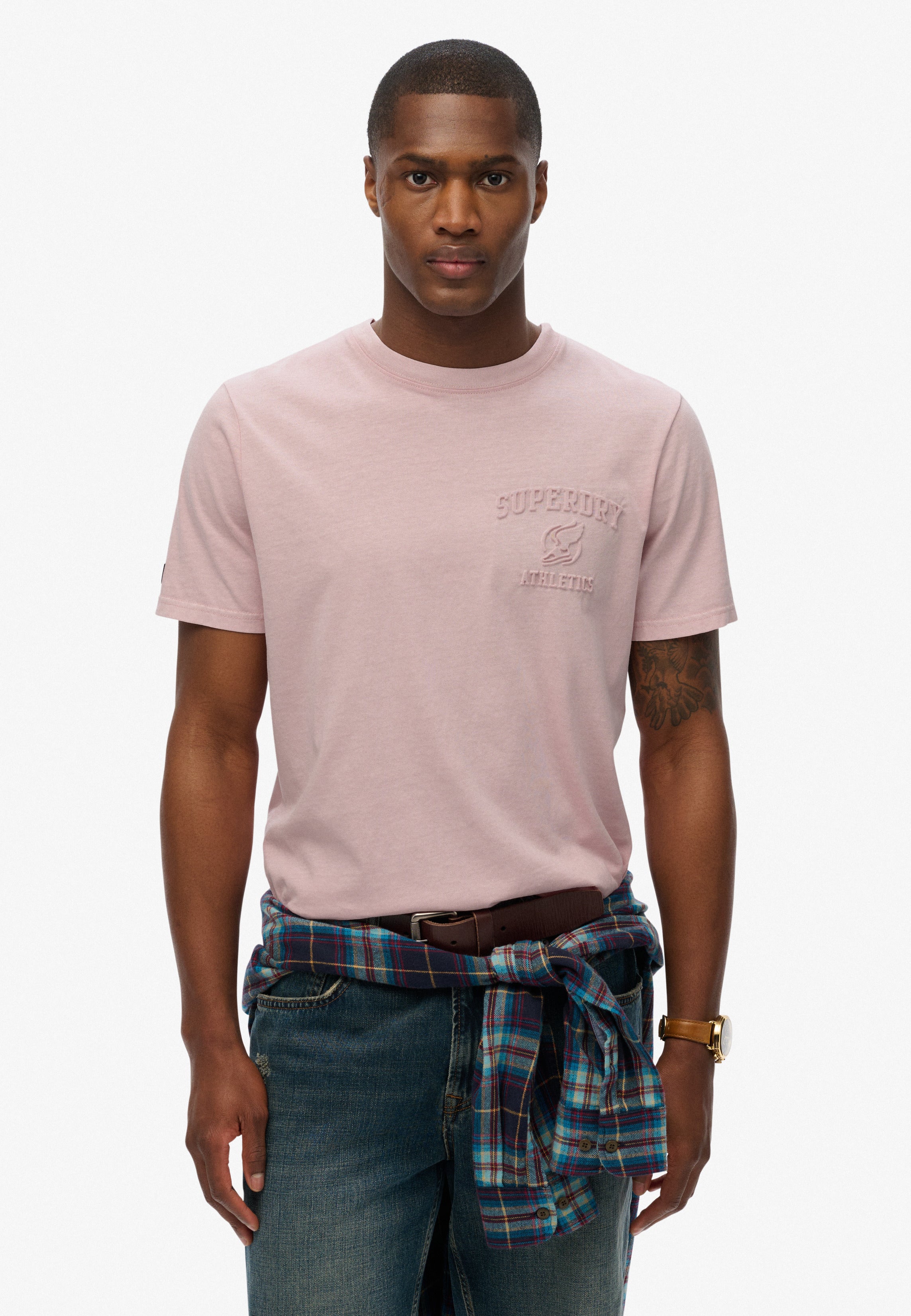 Athletic Embossed Relaxed T-Shirt