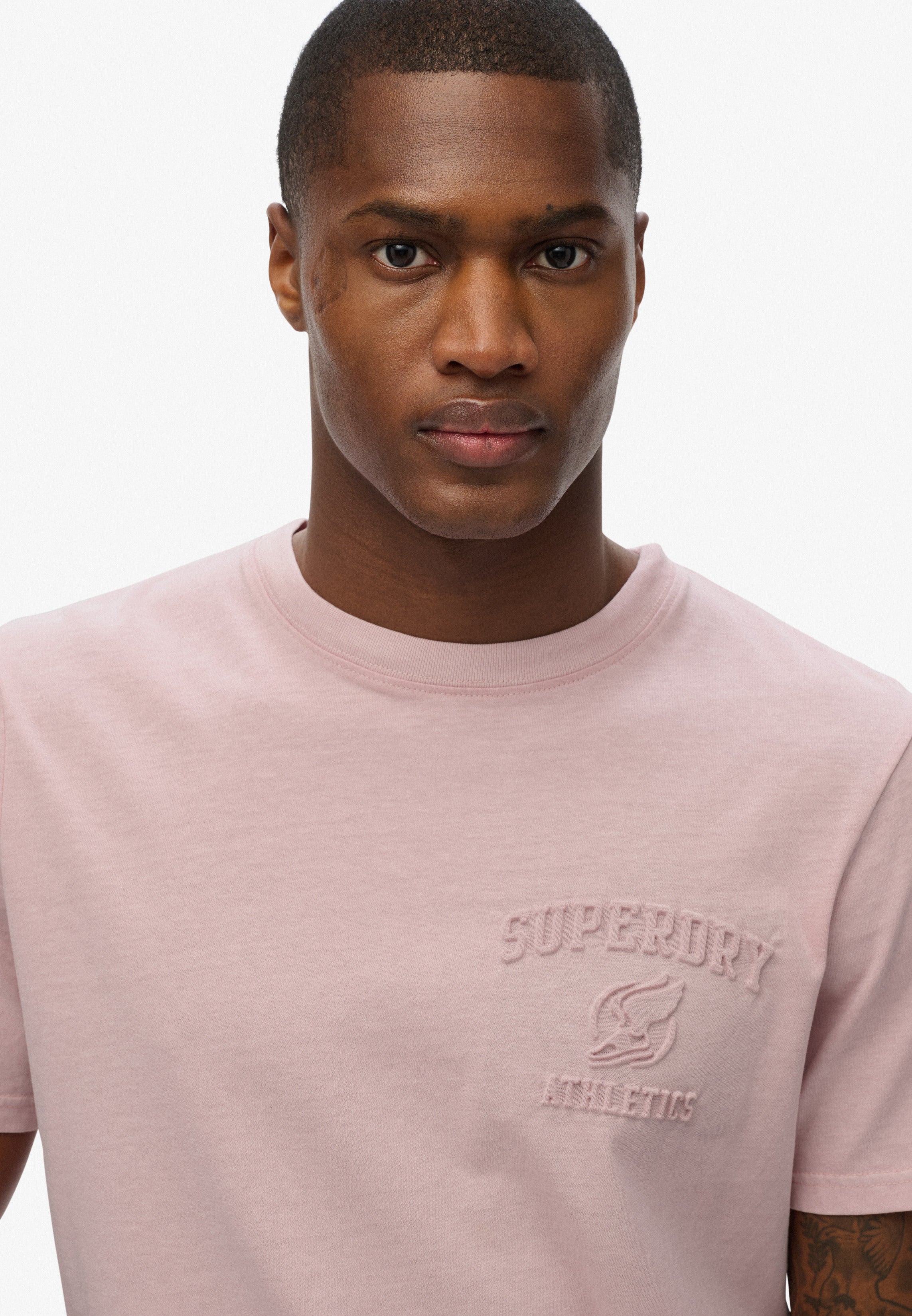 Athletic Embossed Relaxed T-Shirt