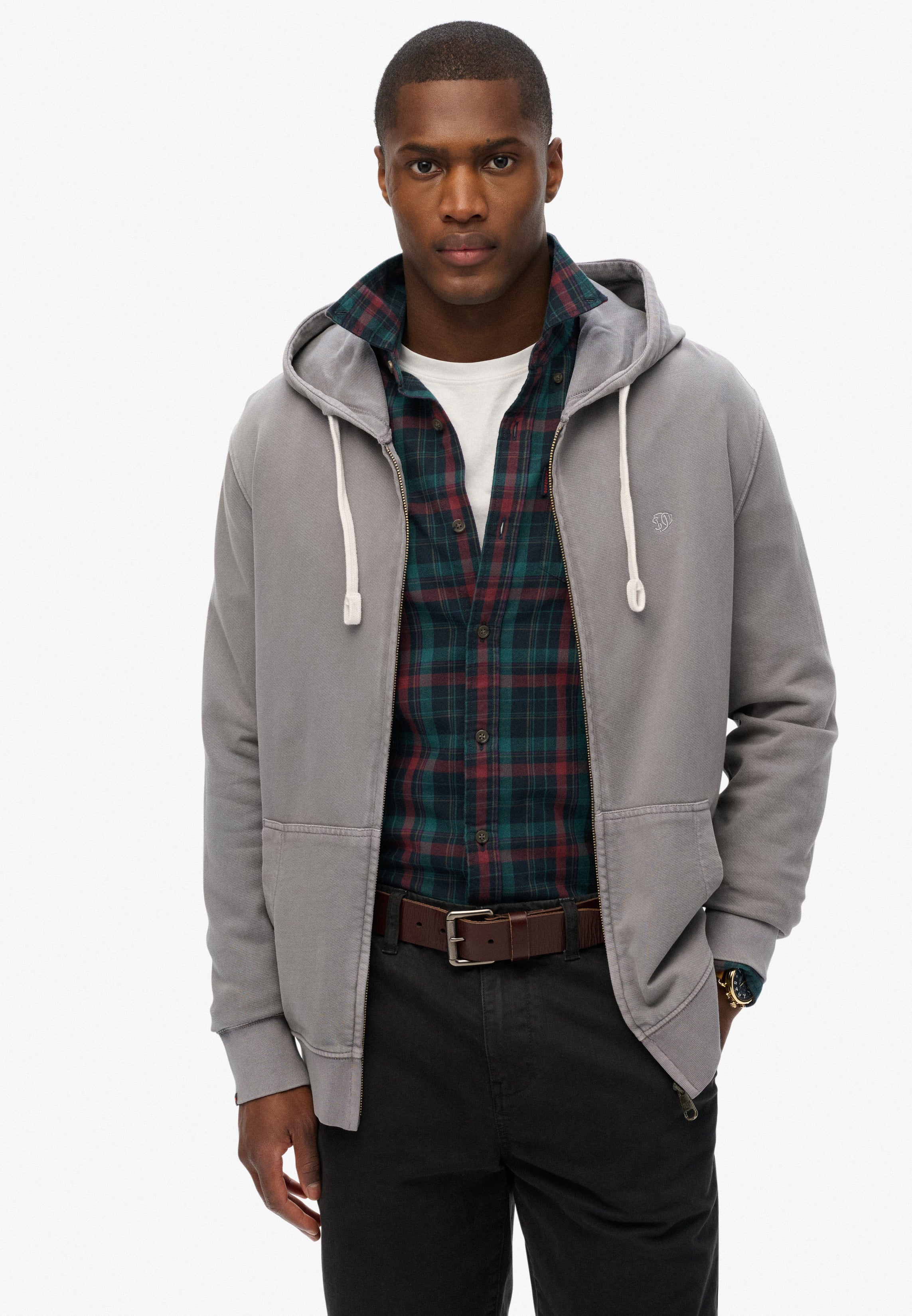 Classic Essential Zip Hoodie