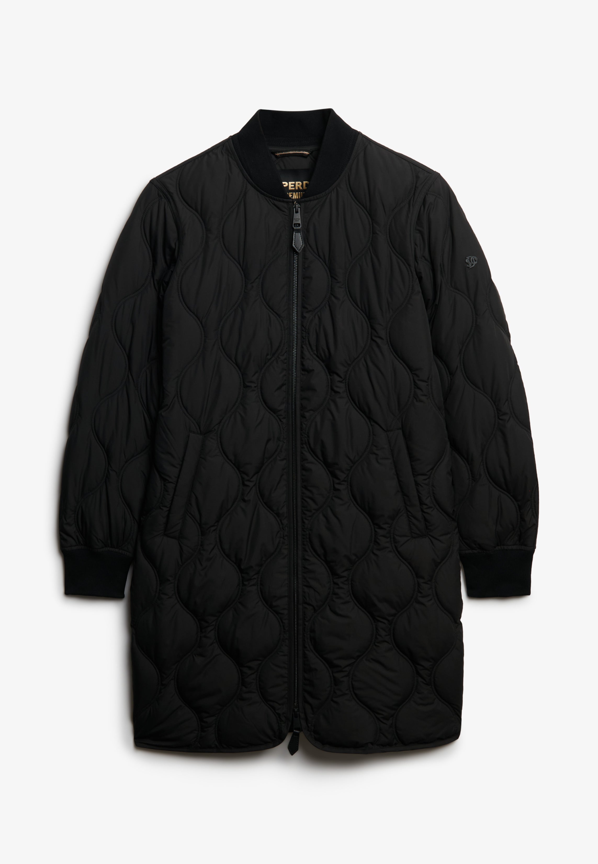 Longline Quilted Liner Jacket