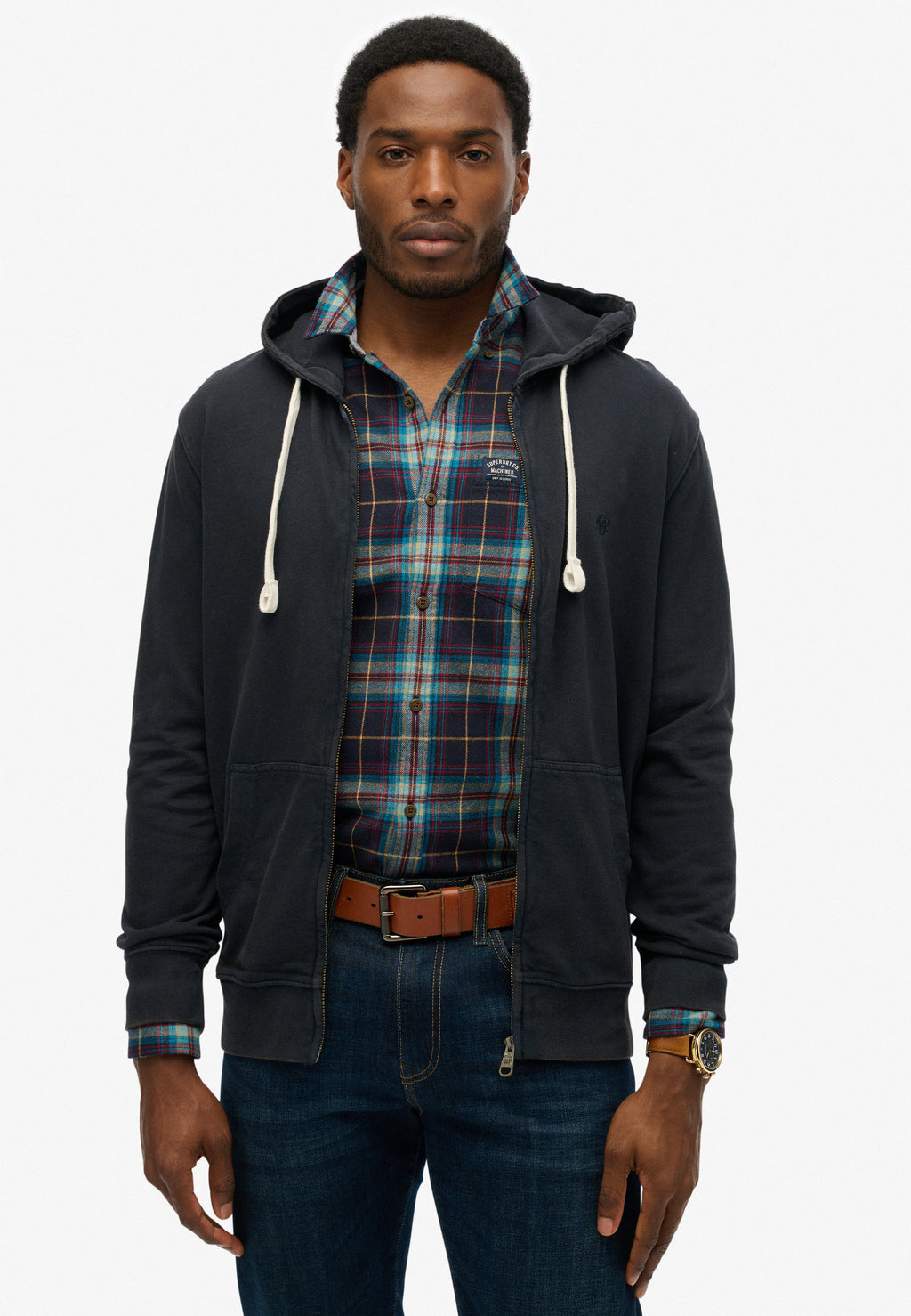 Classic Essential Zip Hoodie
