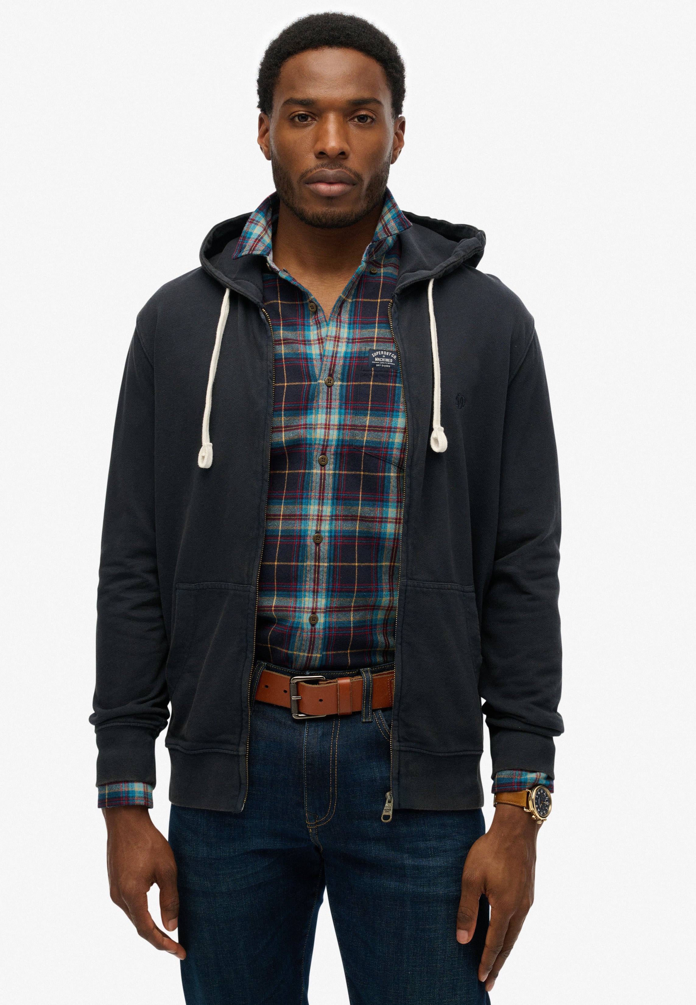 Classic Essential Zip Hoodie