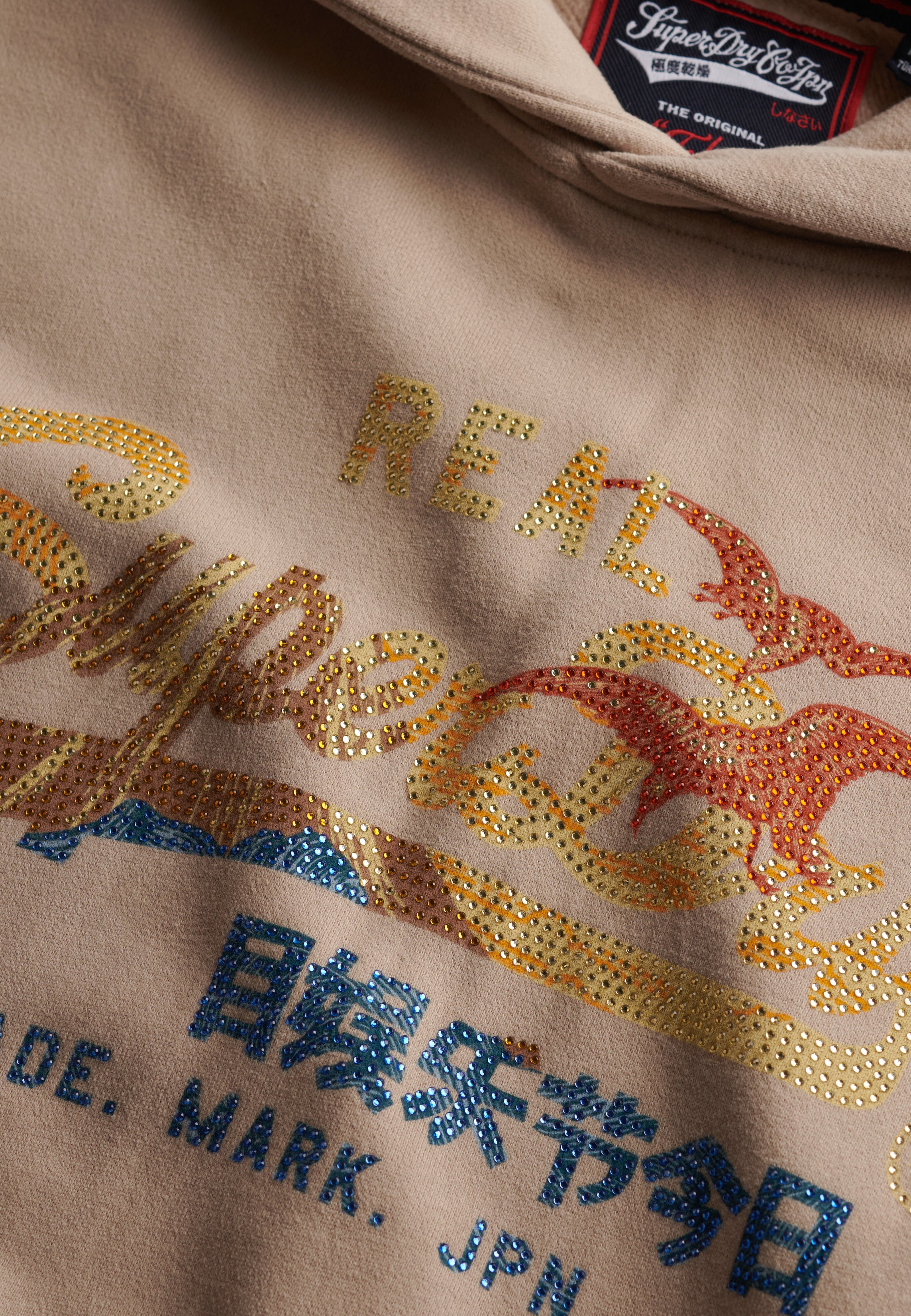 Tokyo Vintage Logo Relaxed Hoodie