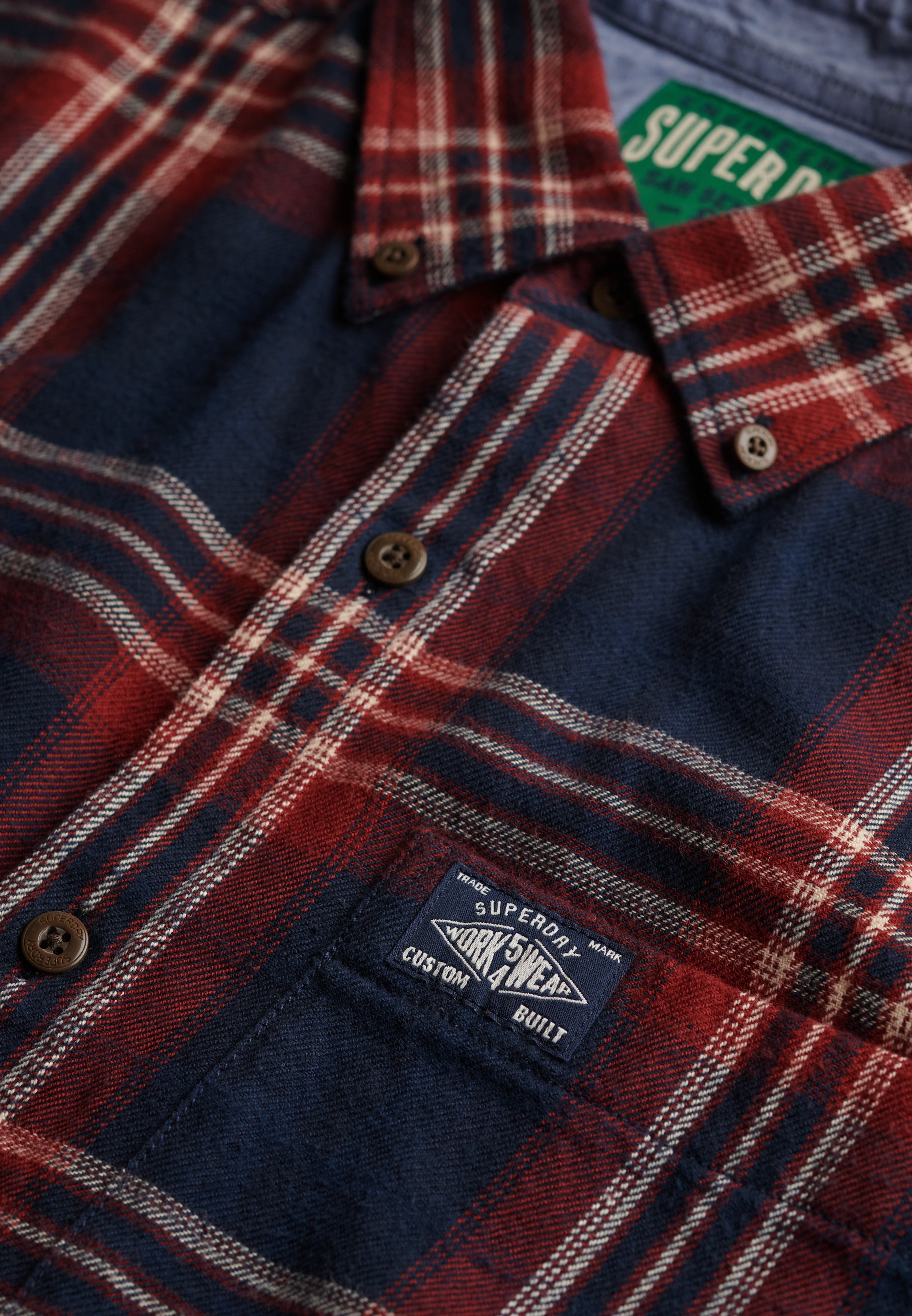 Long Sleeve Cotton Lumberjack Shirt
