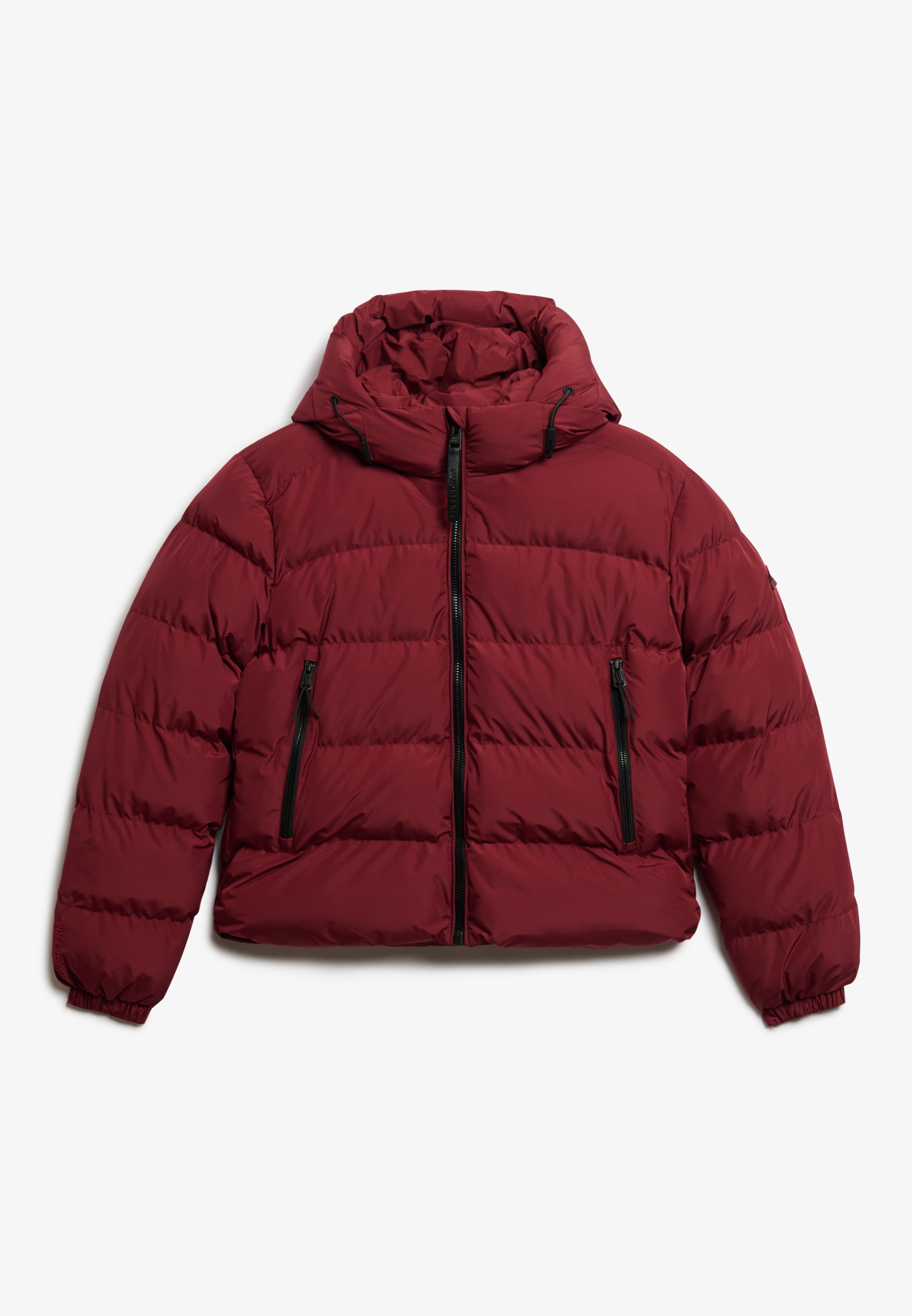 Hooded Sports Puffer Jacket