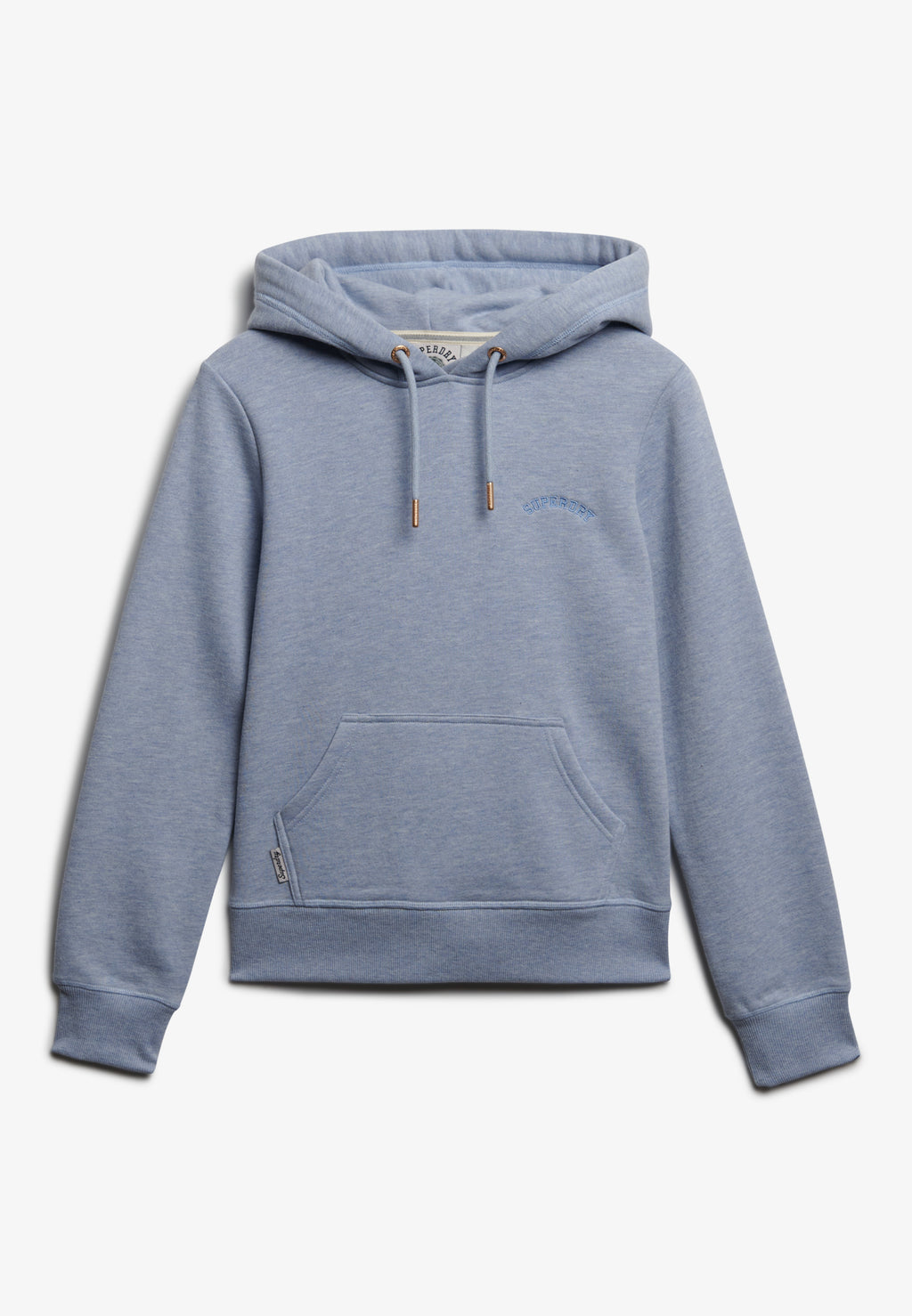 هودي مطرز بشعار أساسي