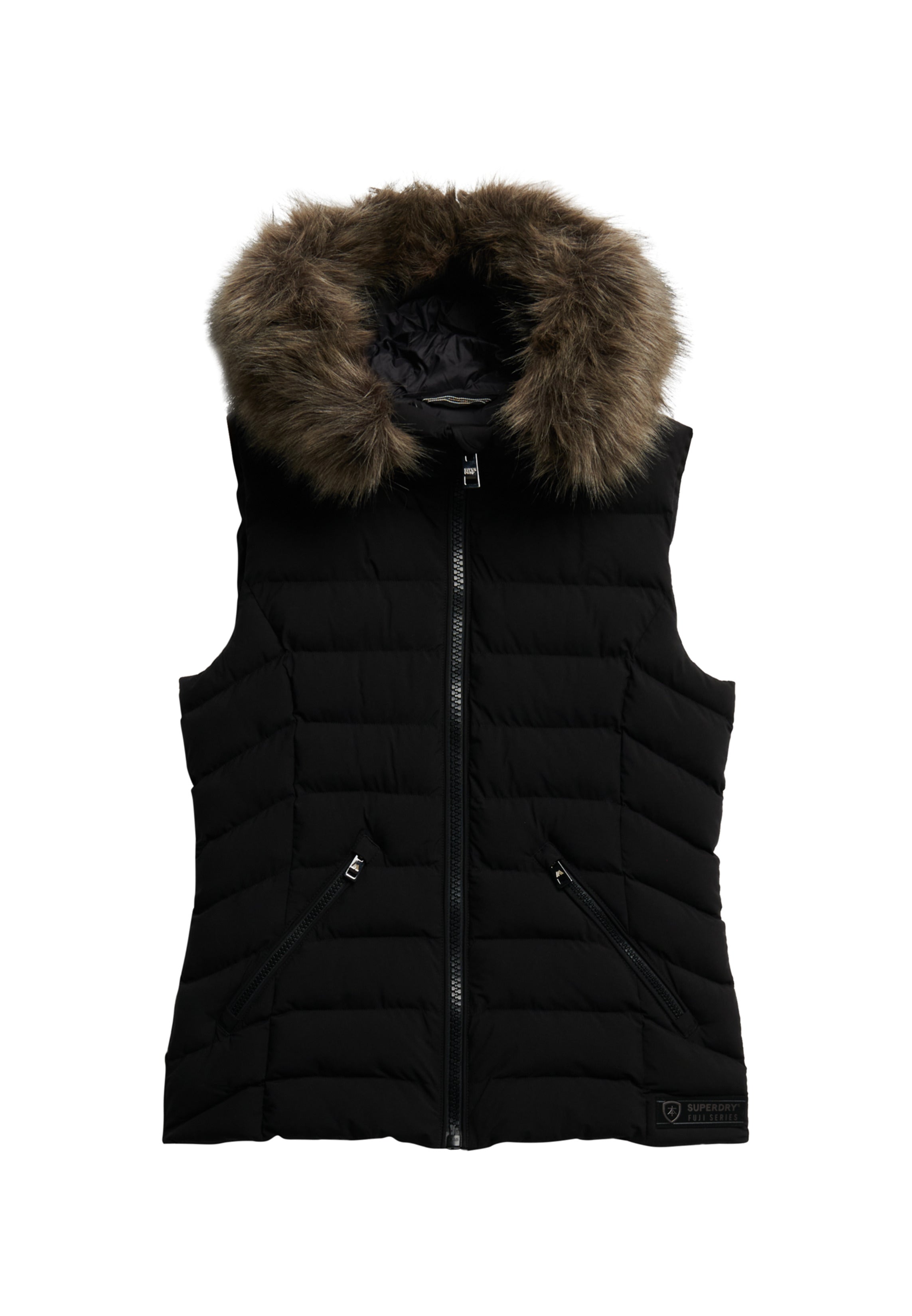 Fuji Faux Fur Hooded Gilet